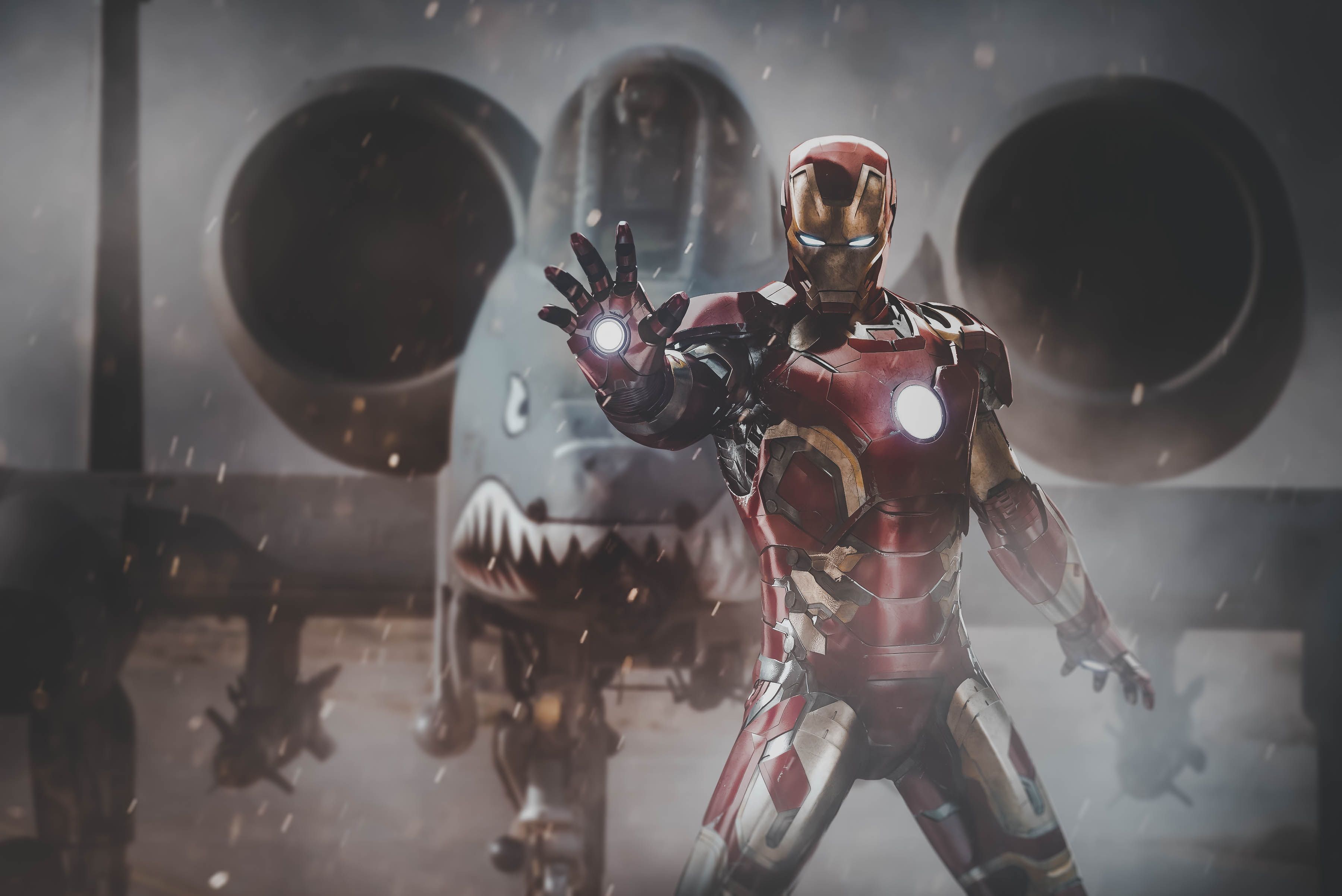 Iron 4K wallpaper for your desktop or mobile screen free and easy to download