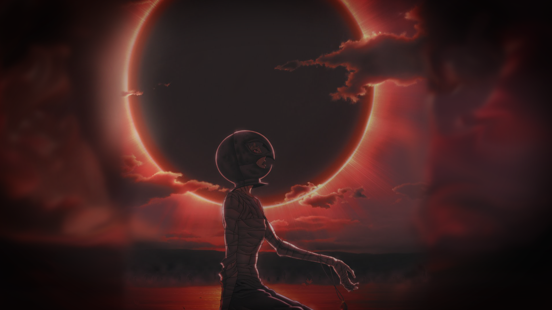 Made a wallpaper of the Eclipse [spoilers for new readers?] (1920x1080): Berserk
