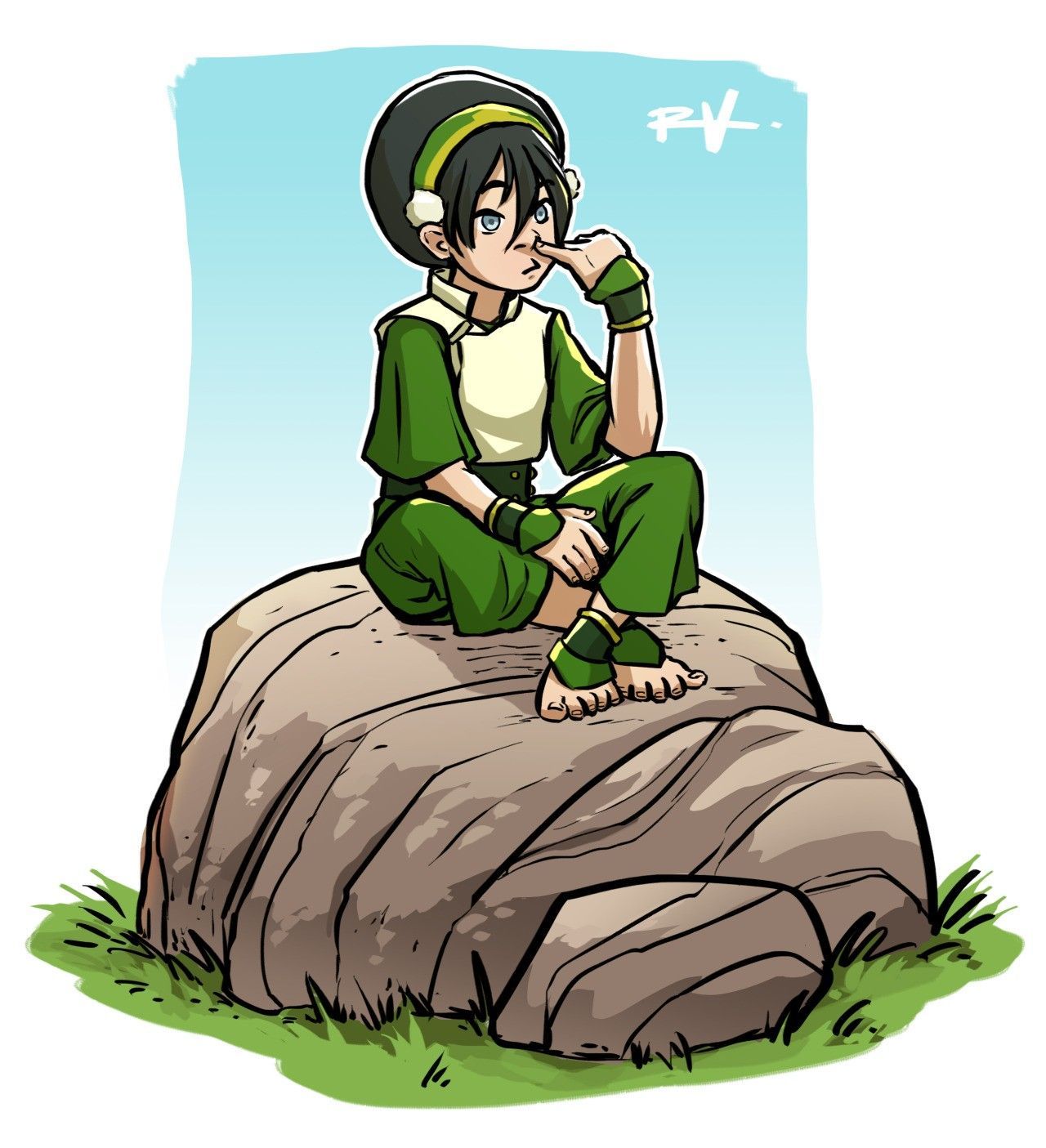 Just being Toph. Avatar airbender, The last avatar, Avatar the last airbender