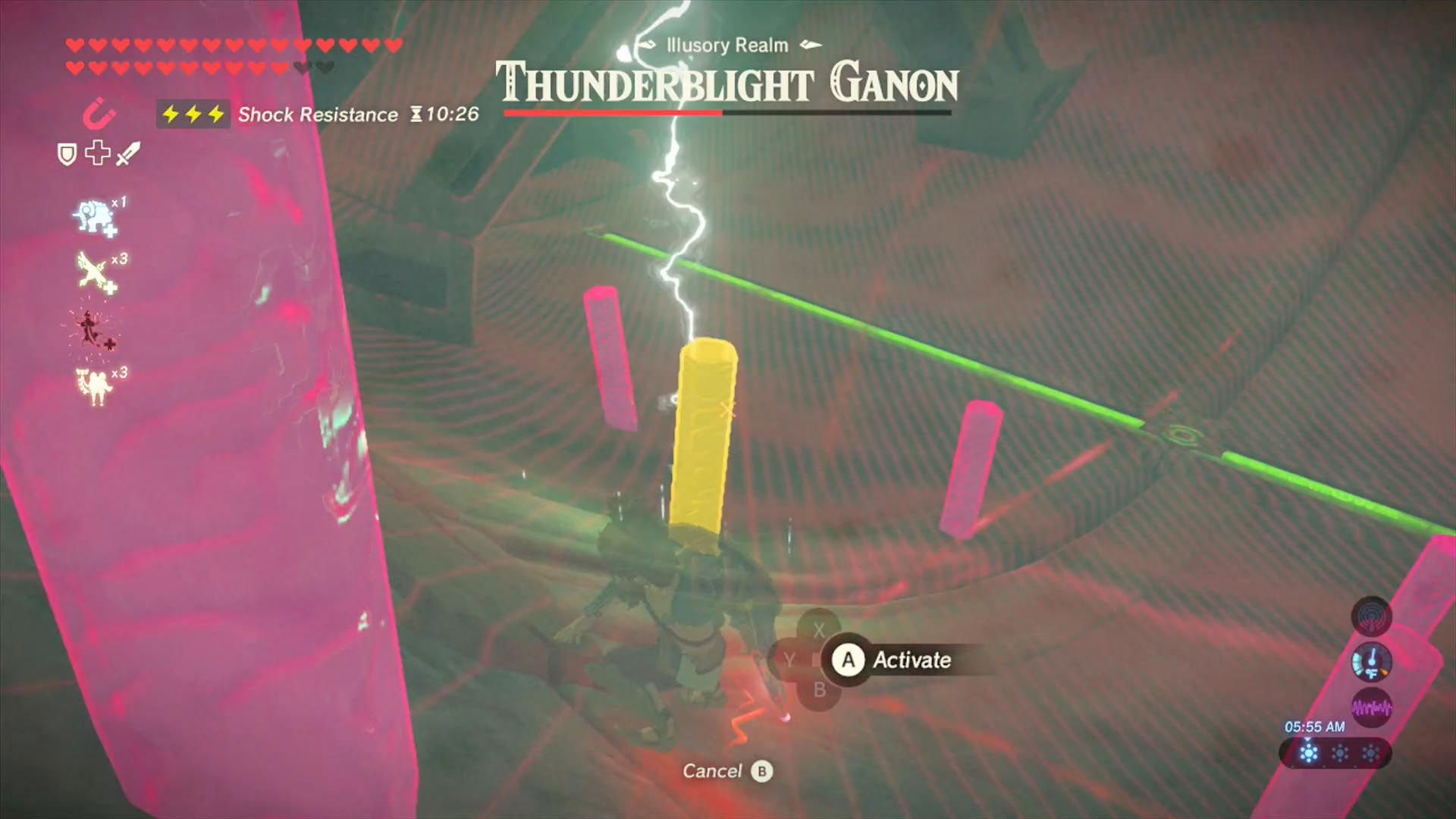 Zelda Breath of the Wild Champions' Ballad guide: Thunderblight Ganon in the Illusory Realm boss fight