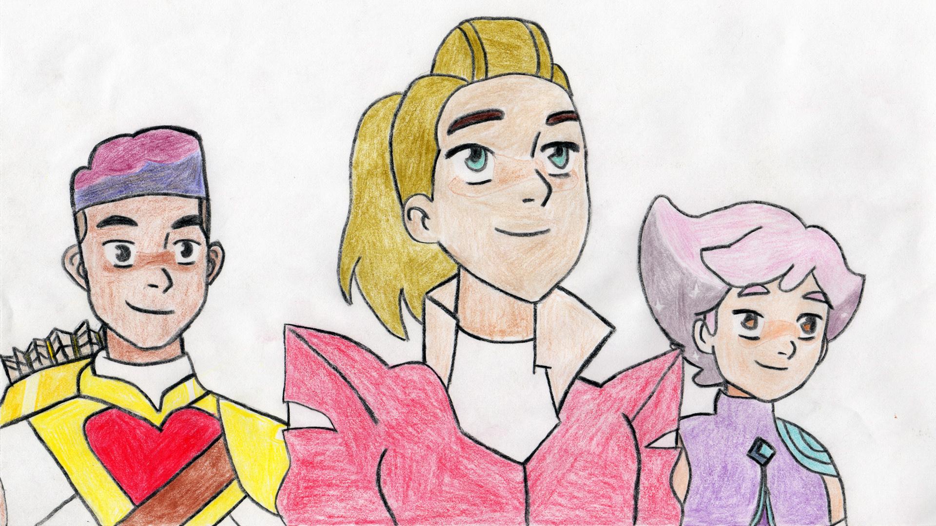 My Drawing of the Best Friends Squad