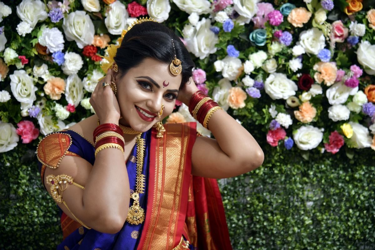 Swapnali Patil Maharashtrian Traditional Saree Photo Traditional Saree Look Wallpaper & Background Download