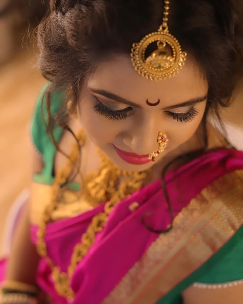 Buy Azorina Printed Bollywood Silk Blend Dark Green, Orange Sarees Online @  Best Price In India | Flipkart.com