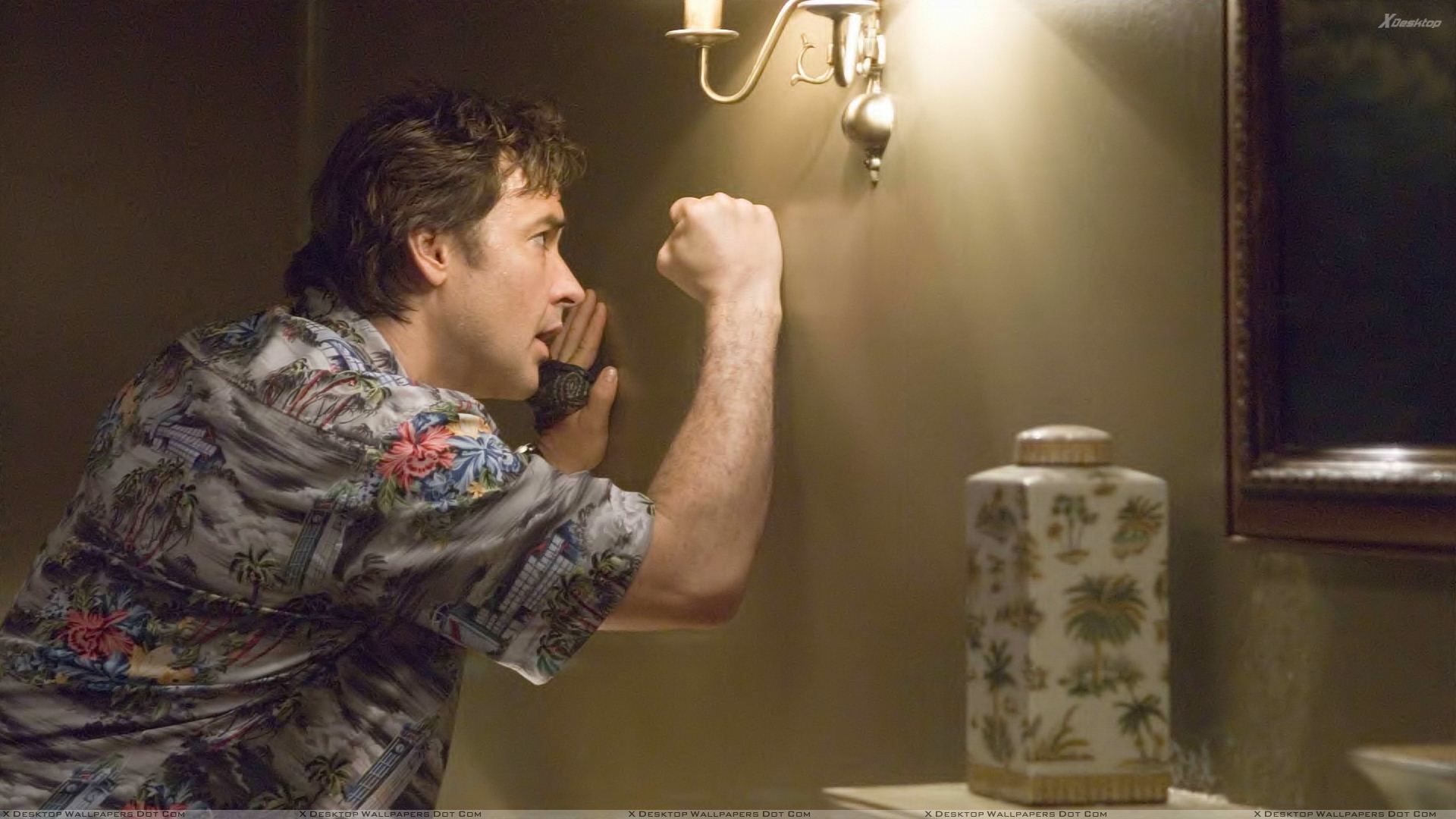 – John Cusack Punching On Wall Wallpaper