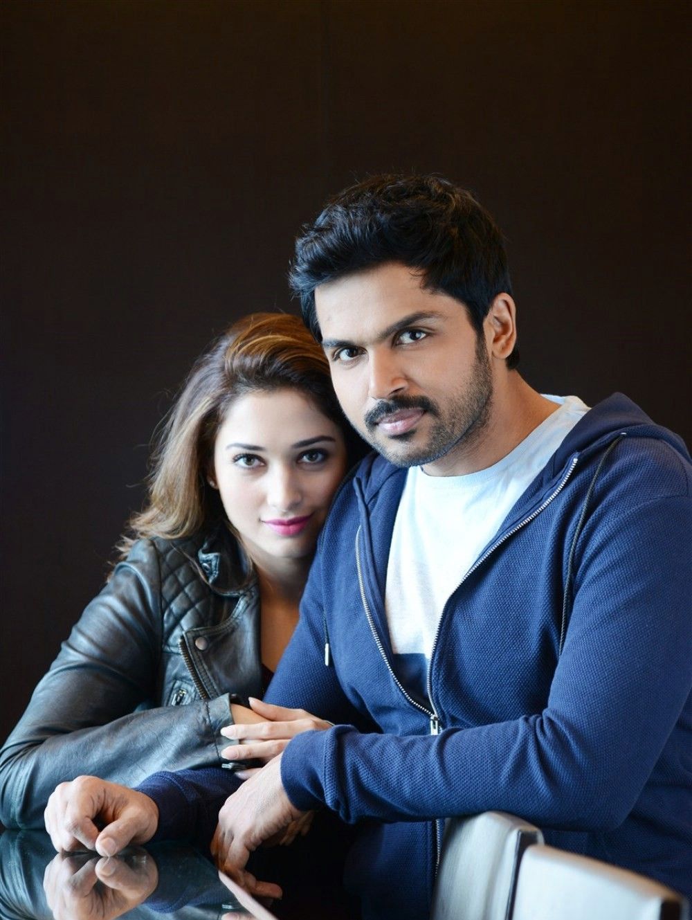 Picture Gallery Of Actor Karthi And Tamannah Hot Stills In Movie Thozha