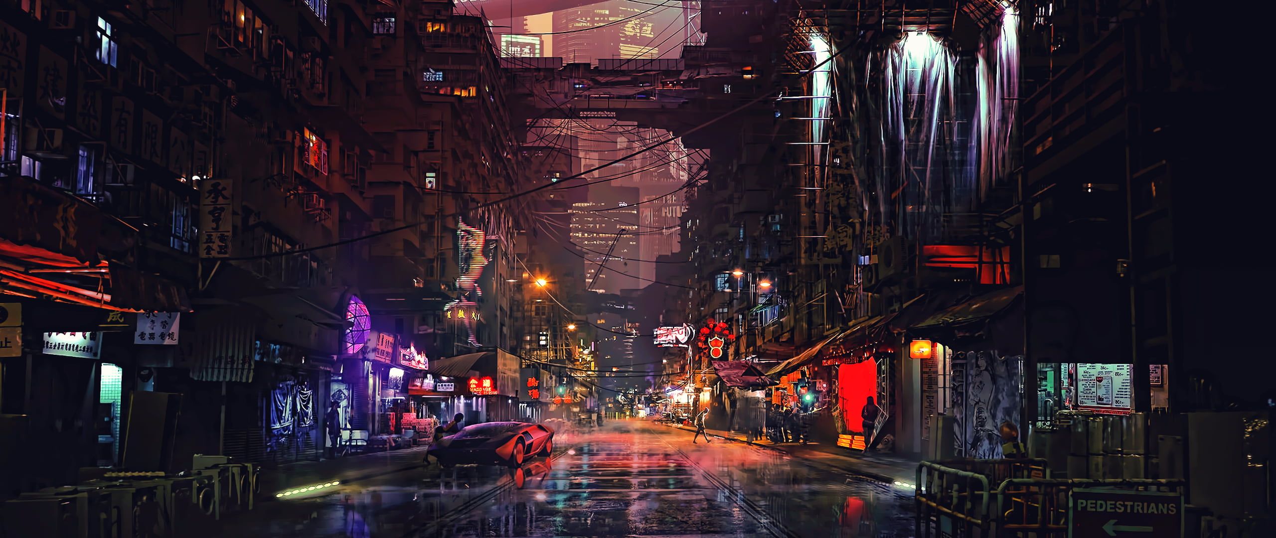 Cyber City Concept Art
