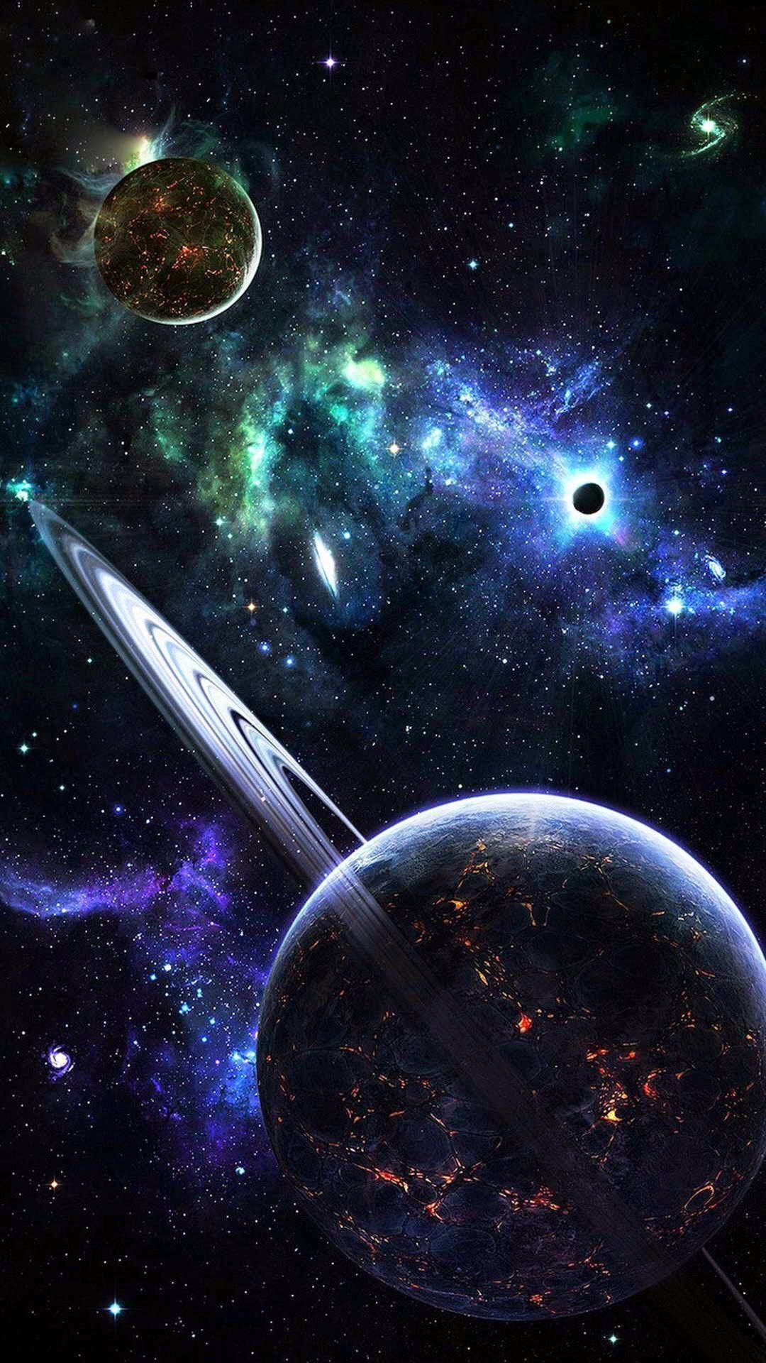 Background and Wallpaper. Wallpaper space, Space art, Planets wallpaper