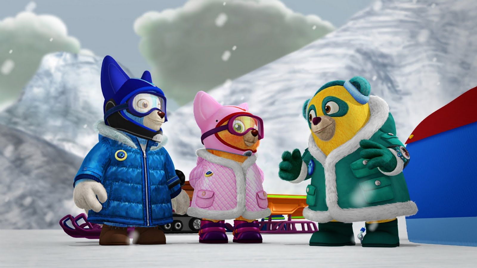 Special Agent Oso Wallpaper Full HD Agent Oso Snow Wallpaper & Background Download
