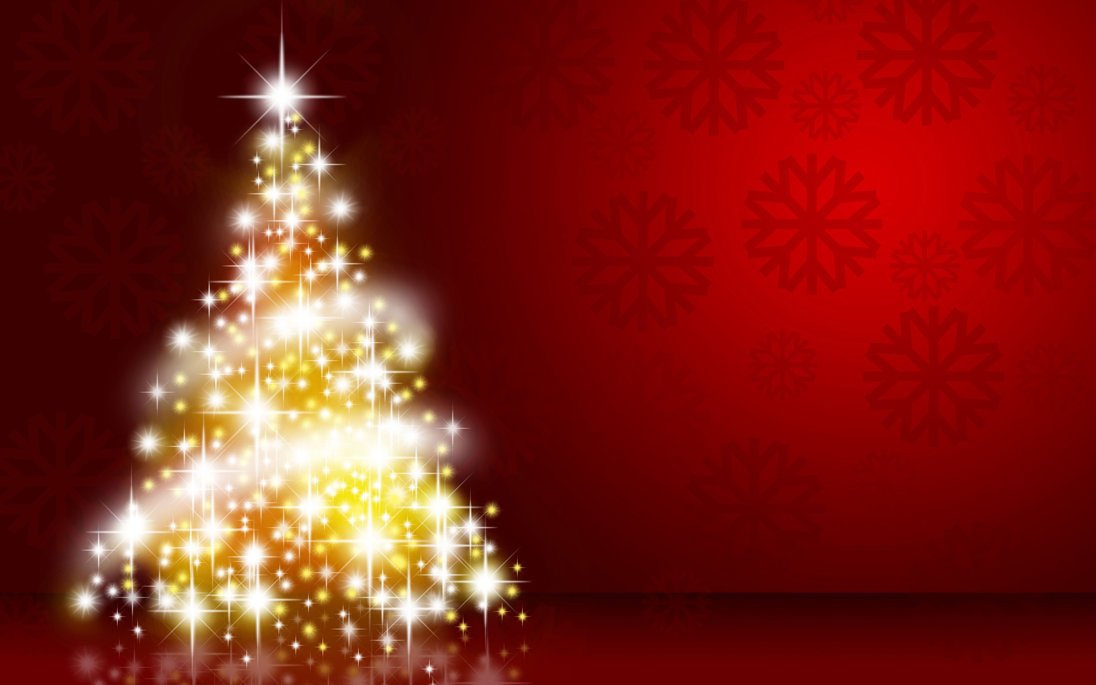 Christmas Tree Red Wallpapers - Wallpaper Cave