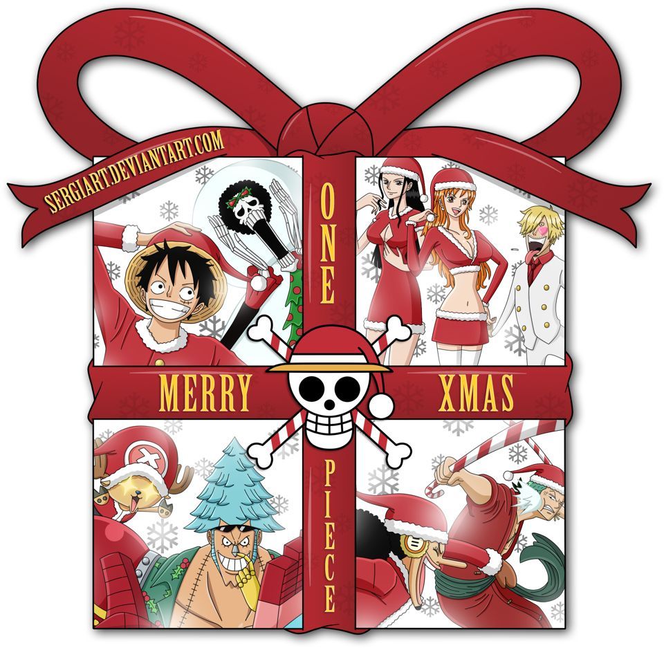 One Piece Merry Christmas Wallpapers - Wallpaper Cave