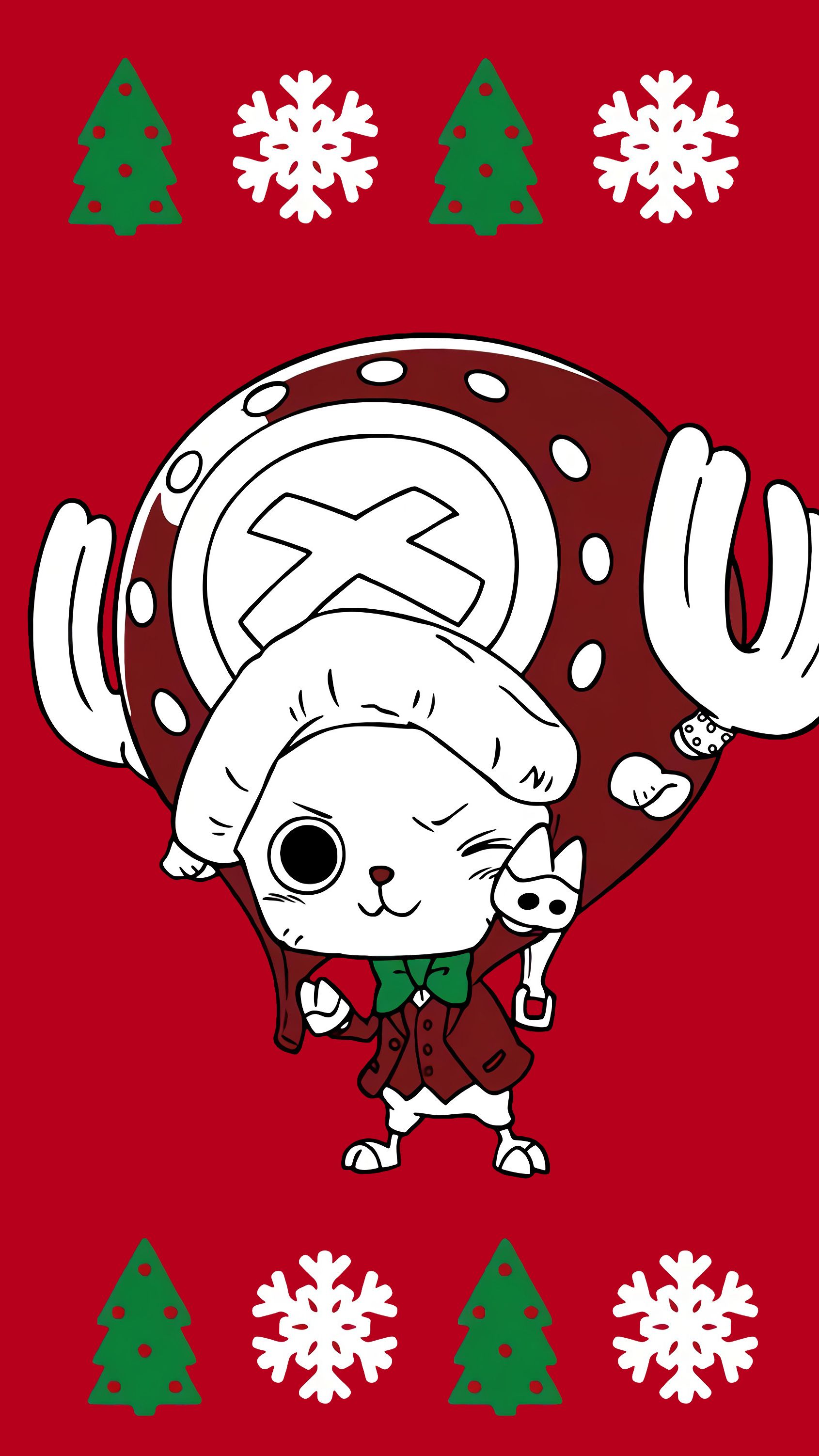 One Piece Christmas Wallpaper