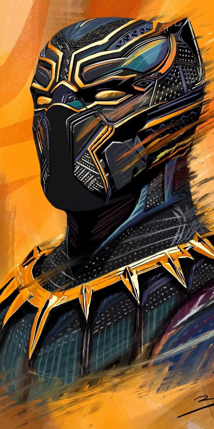 Black Panther Art HD iPhone Wallpaper .com