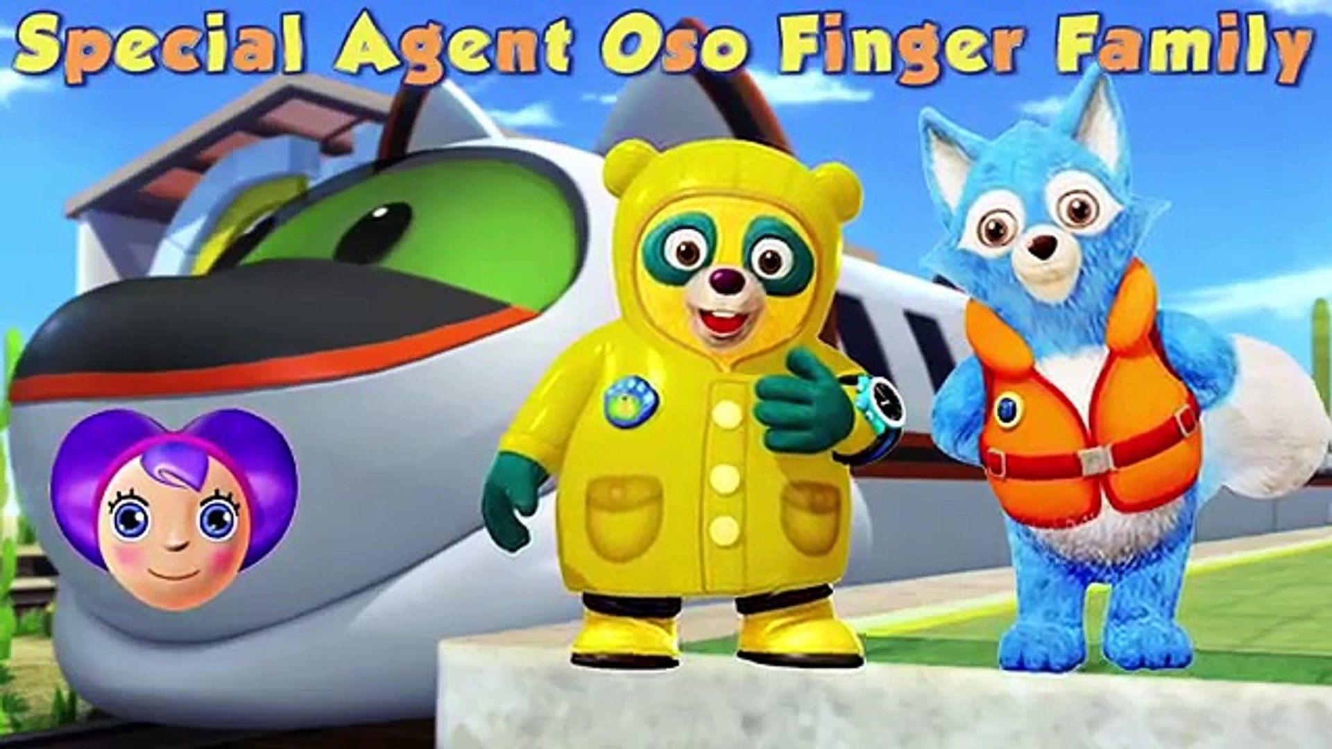 Special Agent Oso Family Song Rhymes Agent Oso Family Finger for Kids