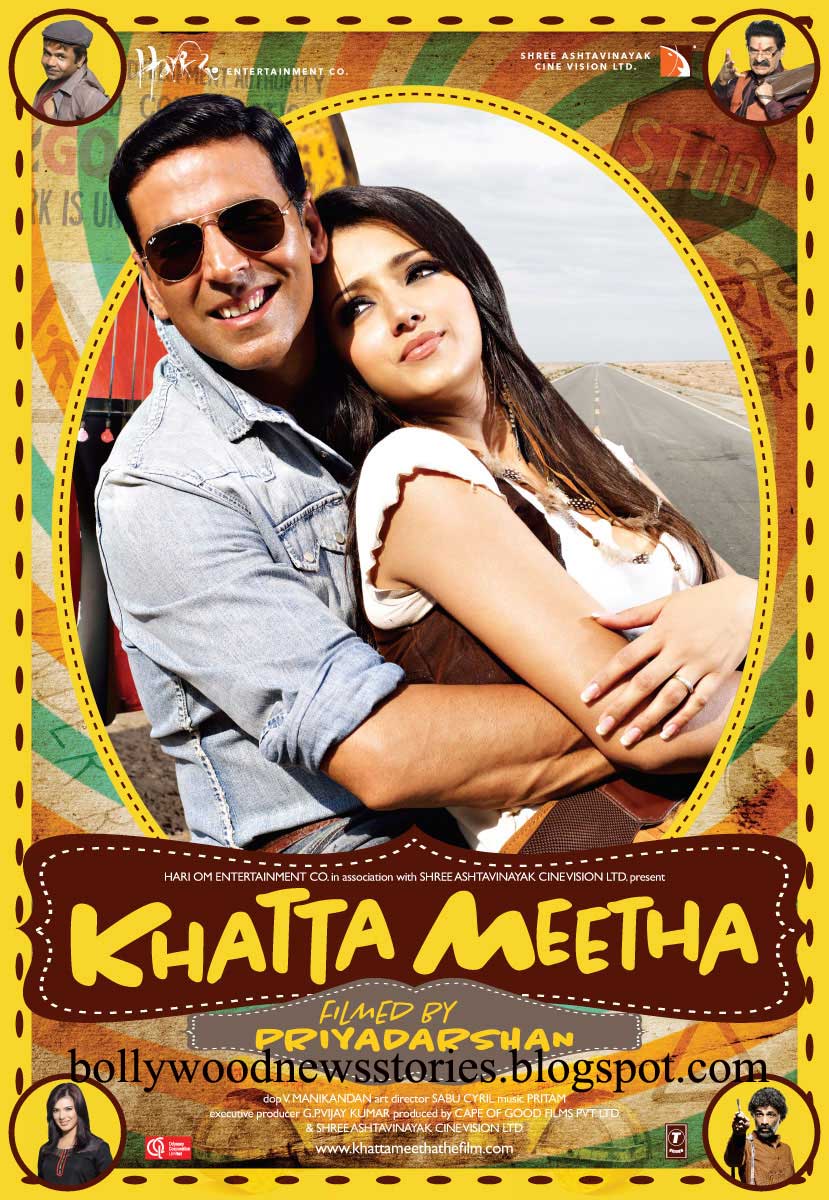 Latest News: Khatta Meetha Posters Wallpaper, Starring Akshay Kumar And Trisha