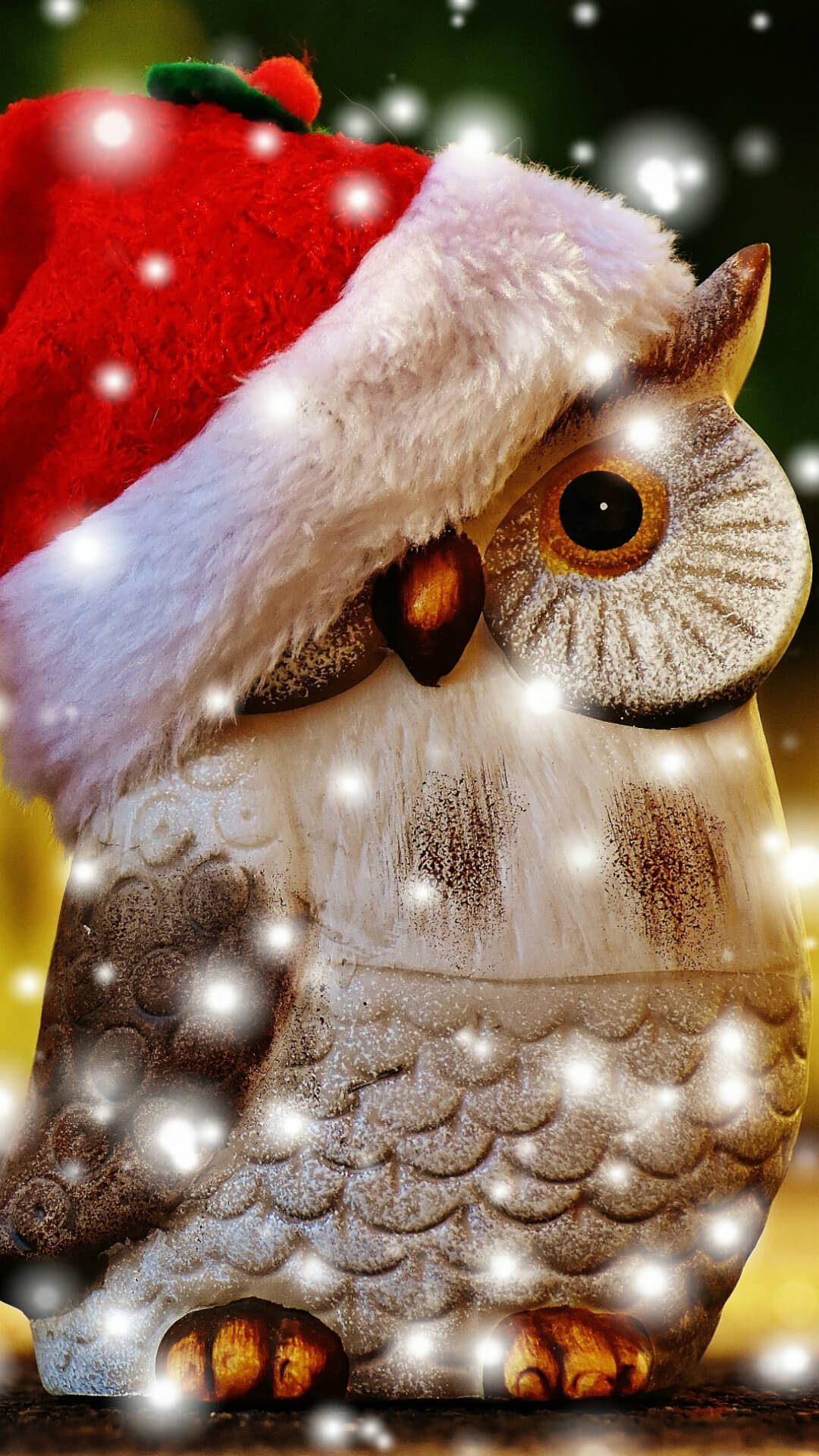 Merry Christmas Owl Wallpaper Free Merry Christmas Owl Background