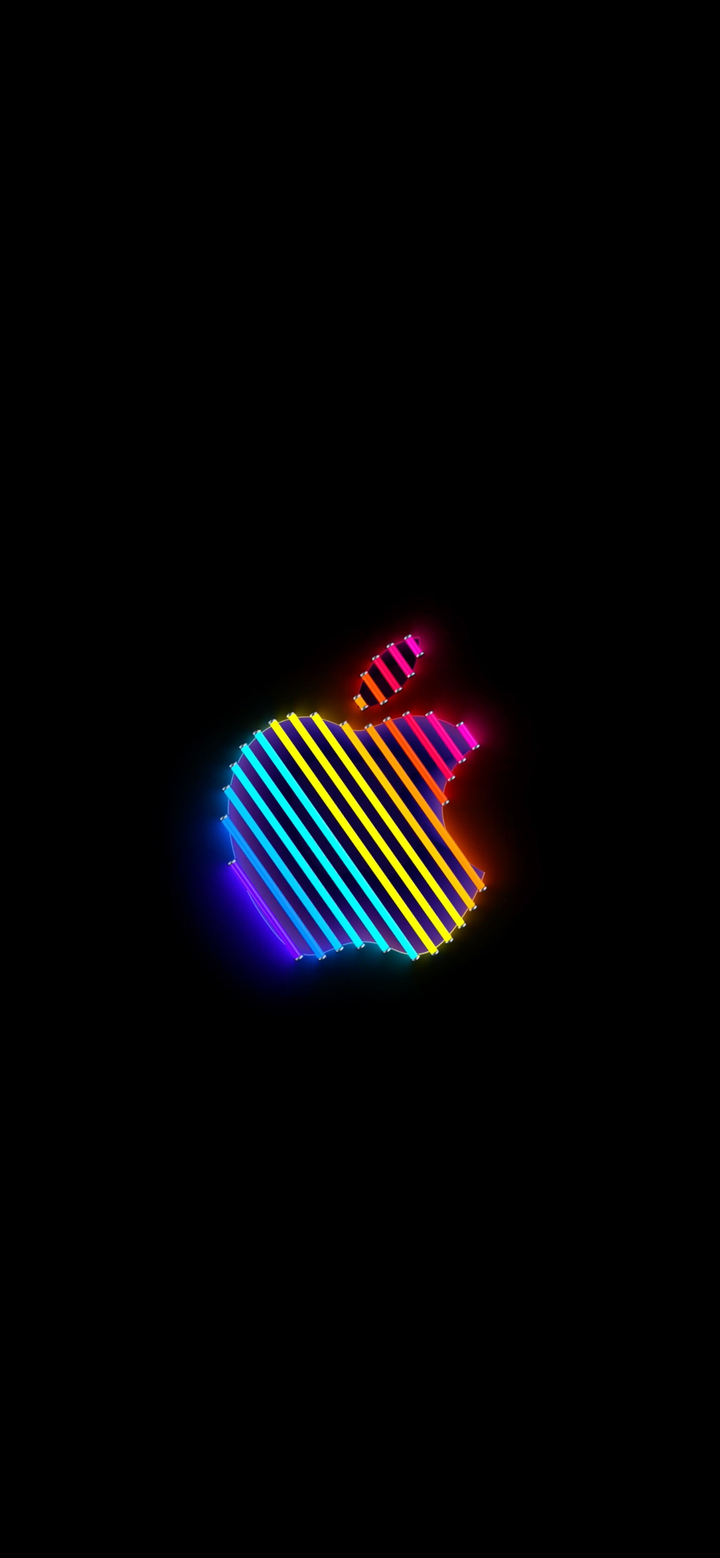 Apple Rainbow Neon