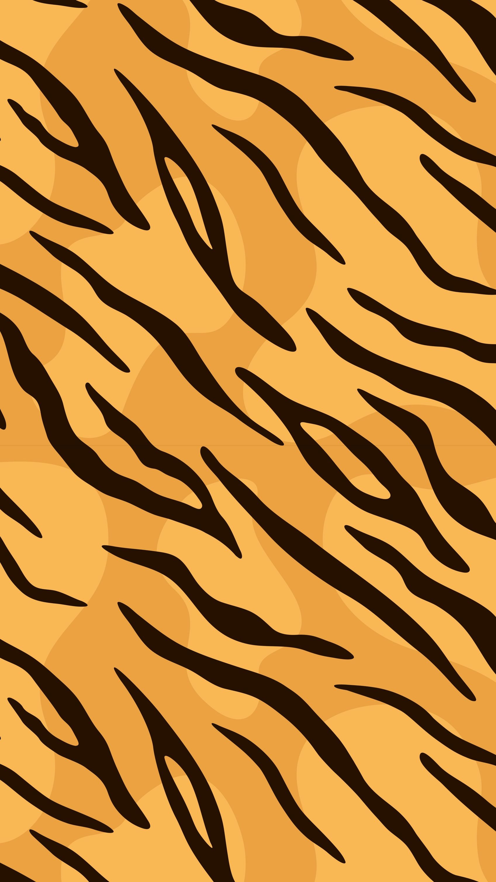 Tiger Print Wallpapers Wallpaper Cave