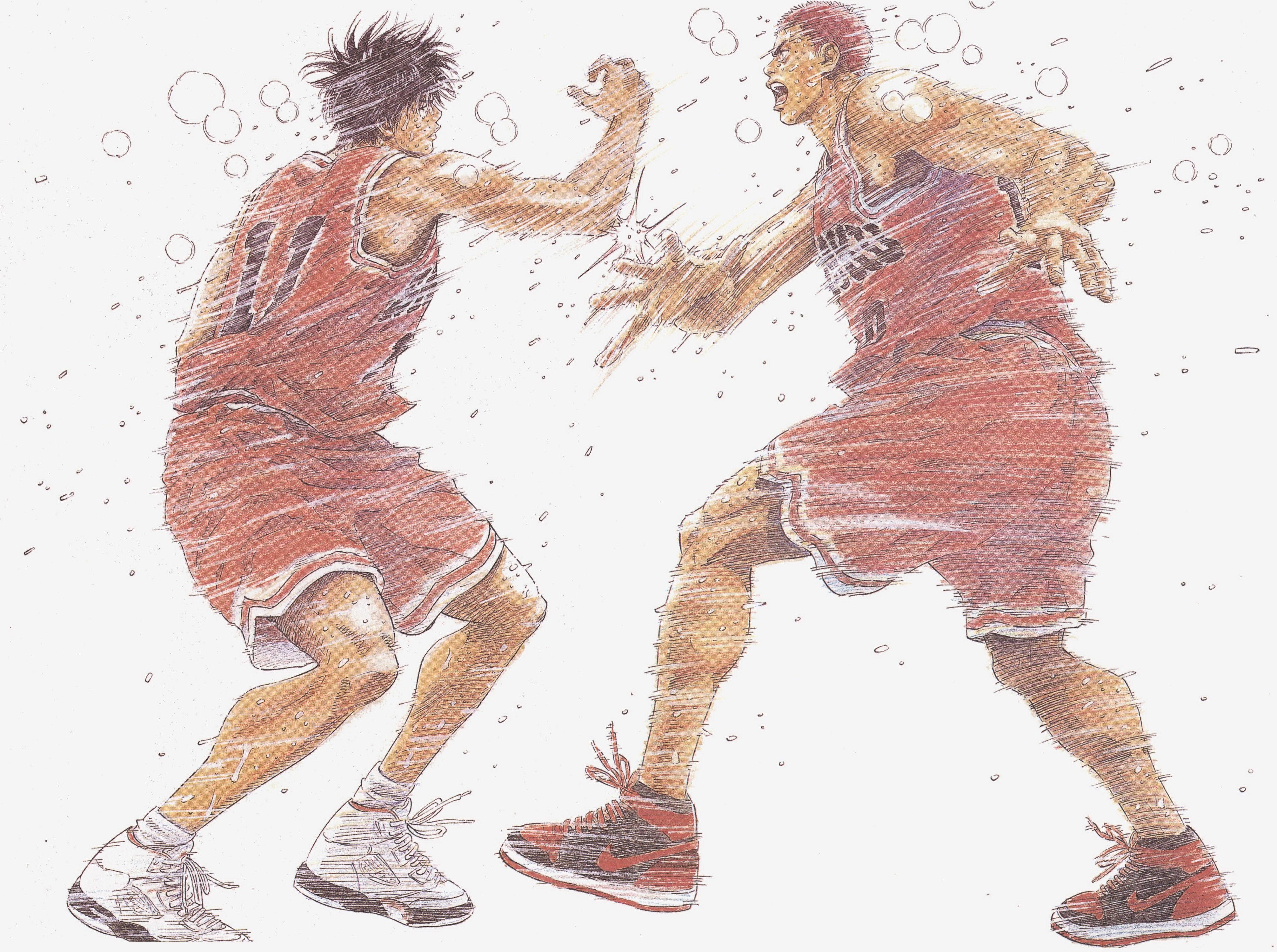 Basketball Slam Dunk Sakuragi Hanamichi Wallpaper:4022x3000