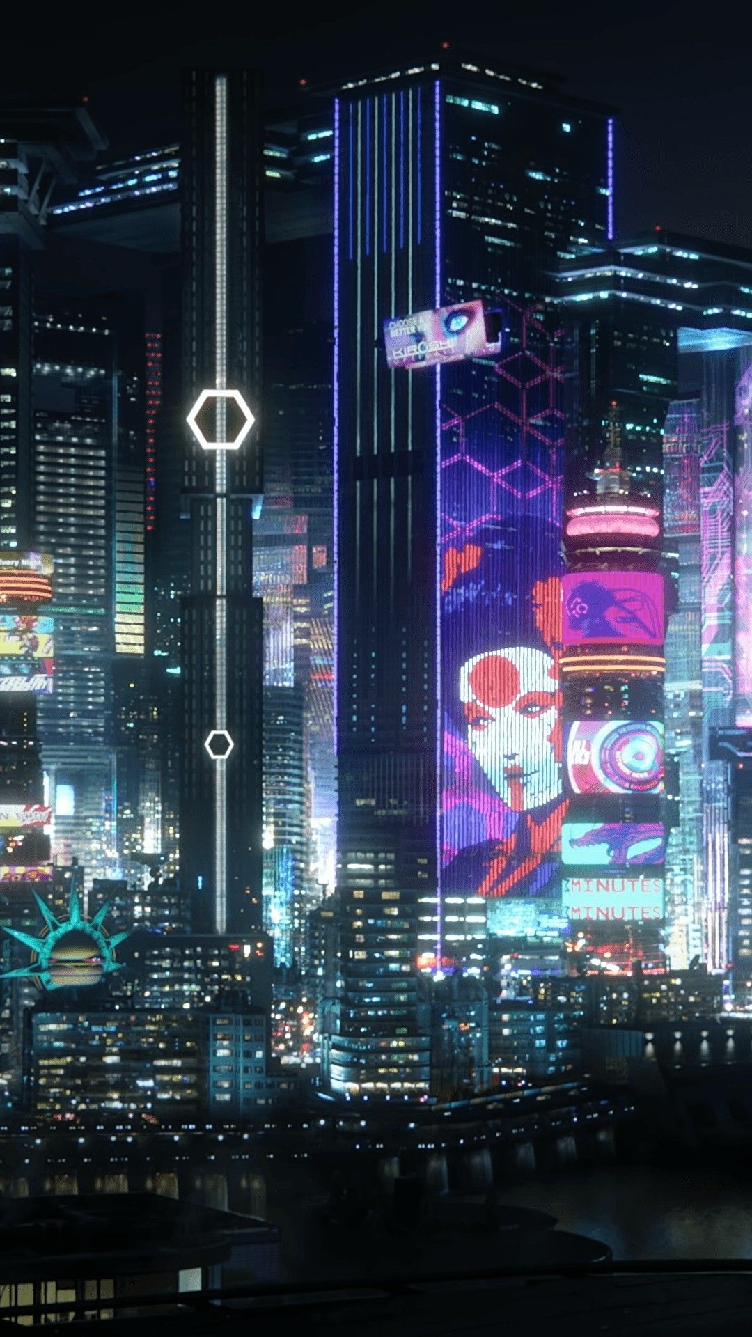 Cyberpunk iPhone Wallpaper