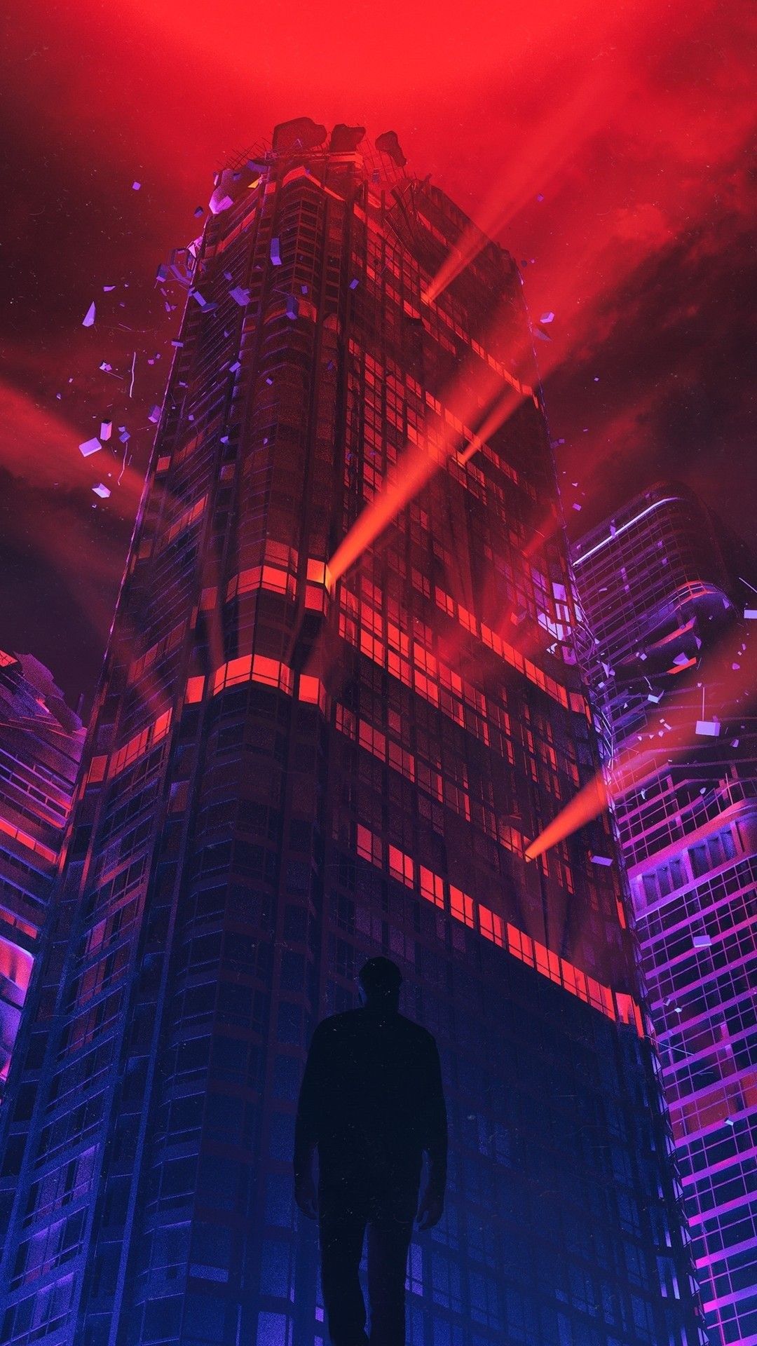 Cyberpunk iPhone Wallpaper