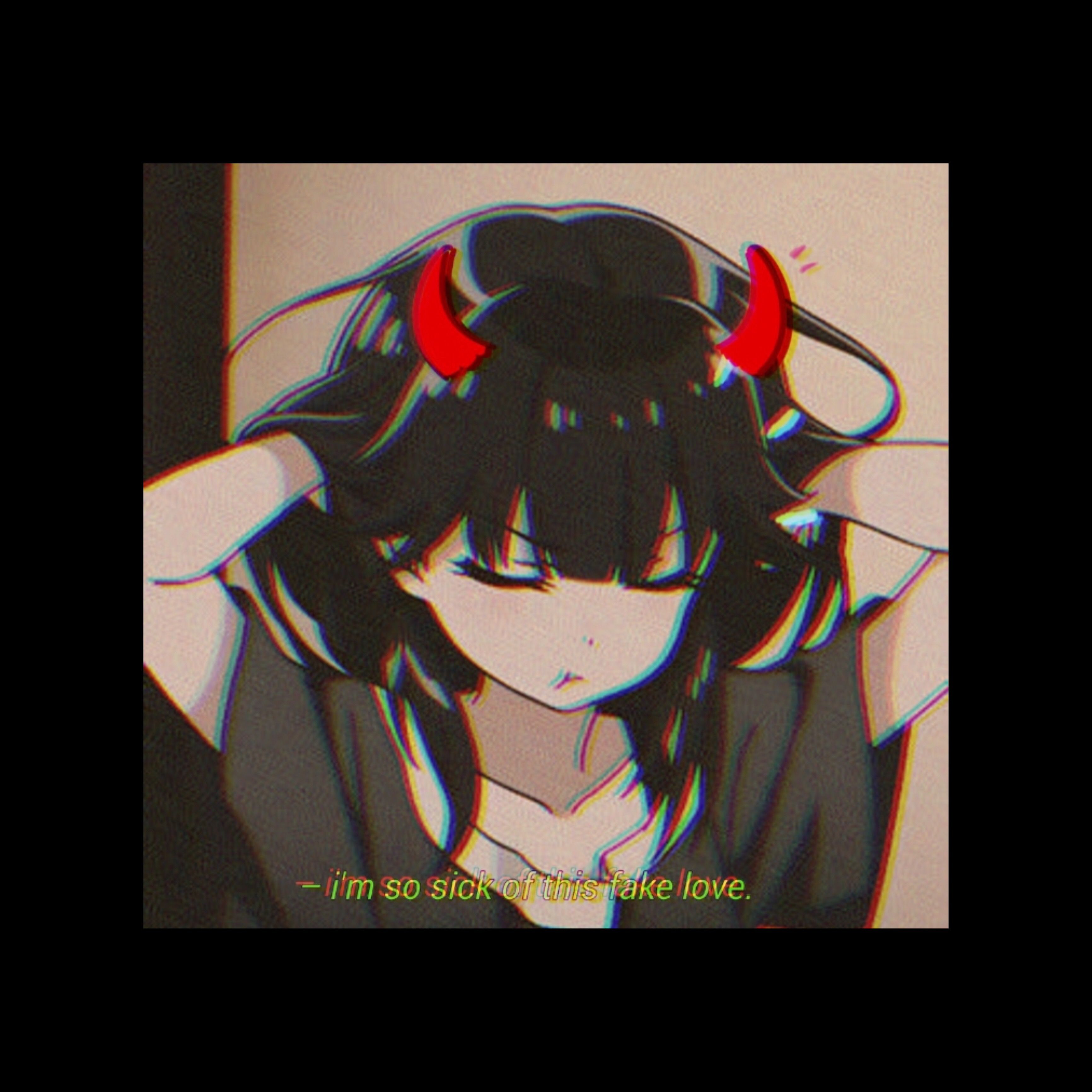 Grunge anime Girl - Discord Pfp