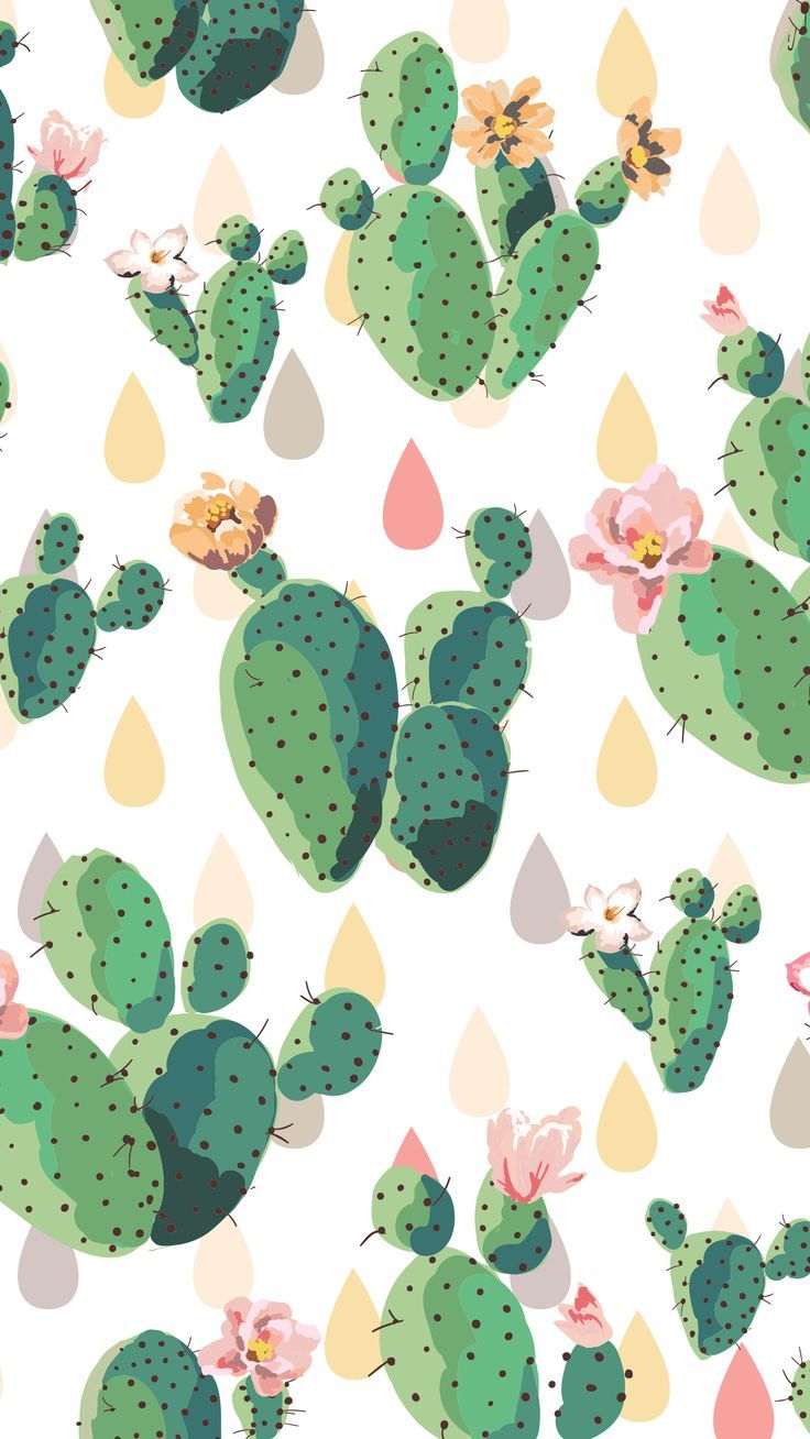 Cactus iPhone Wallpaper. Screen savers wallpaper, Cute screen savers, iPhone screen savers