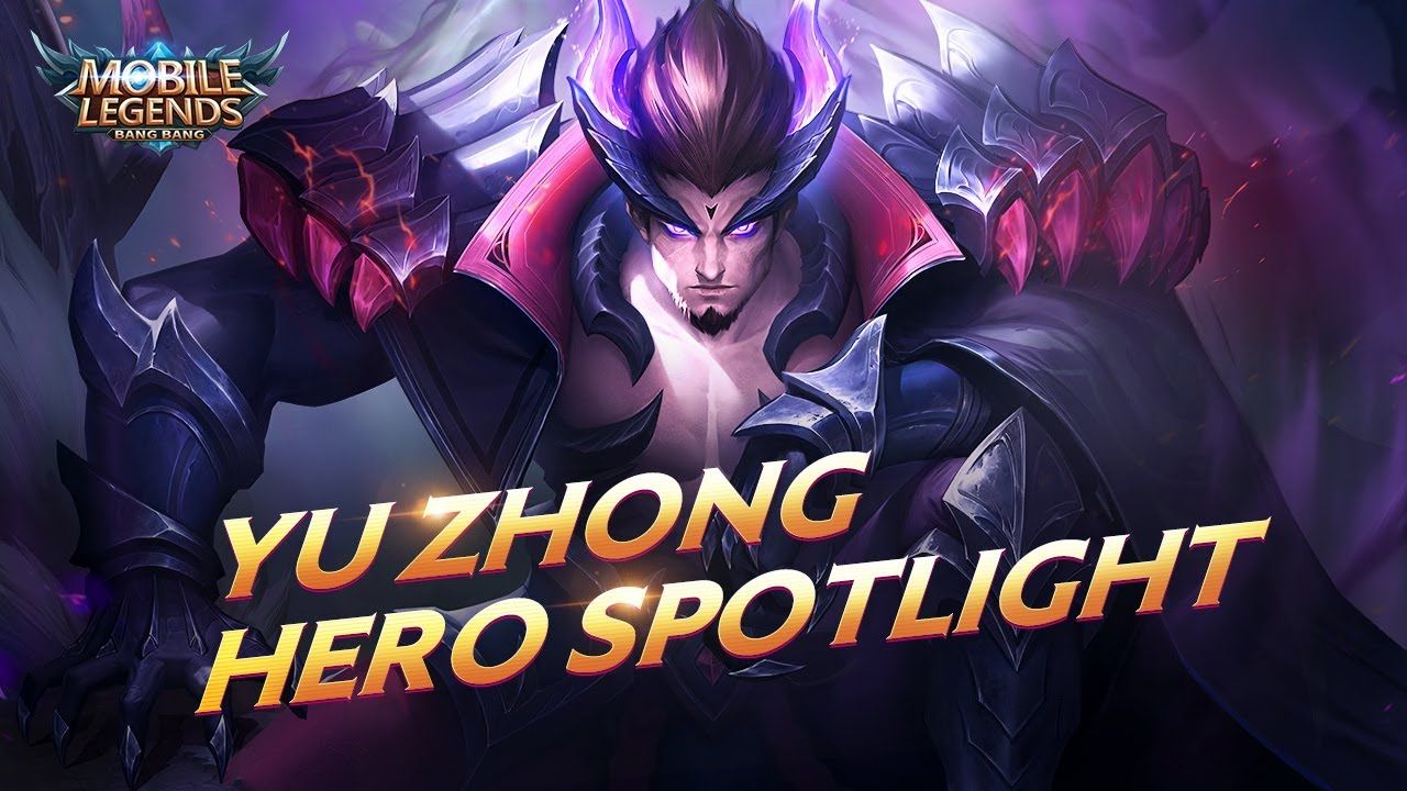 Hero Spotlight. Yu Zhong. Black Dragon. Mobile Legends: Bang Bang