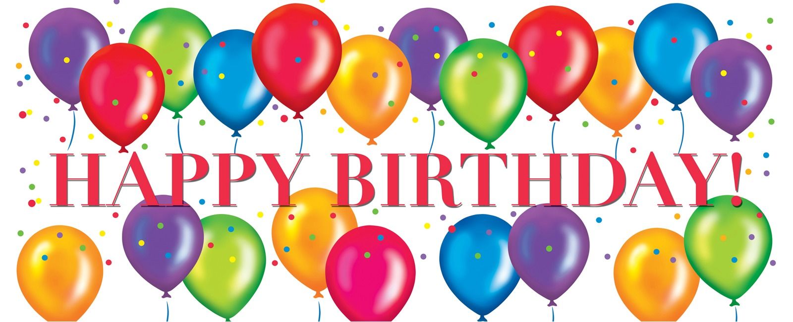 happy birthday banner Large Image. Happy birthday signs, Happy birthday banner printable, Happy birthday balloons