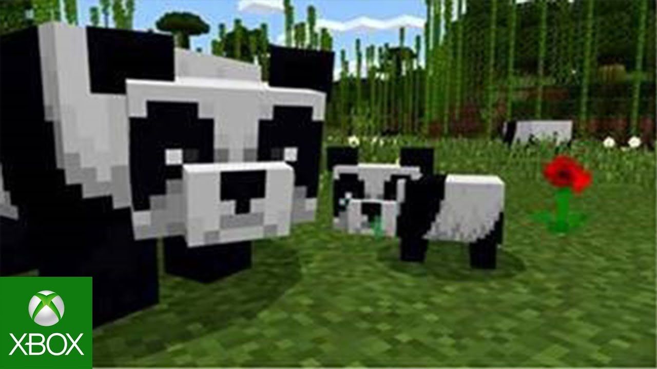 Cats & Pandas now together in Minecraft!