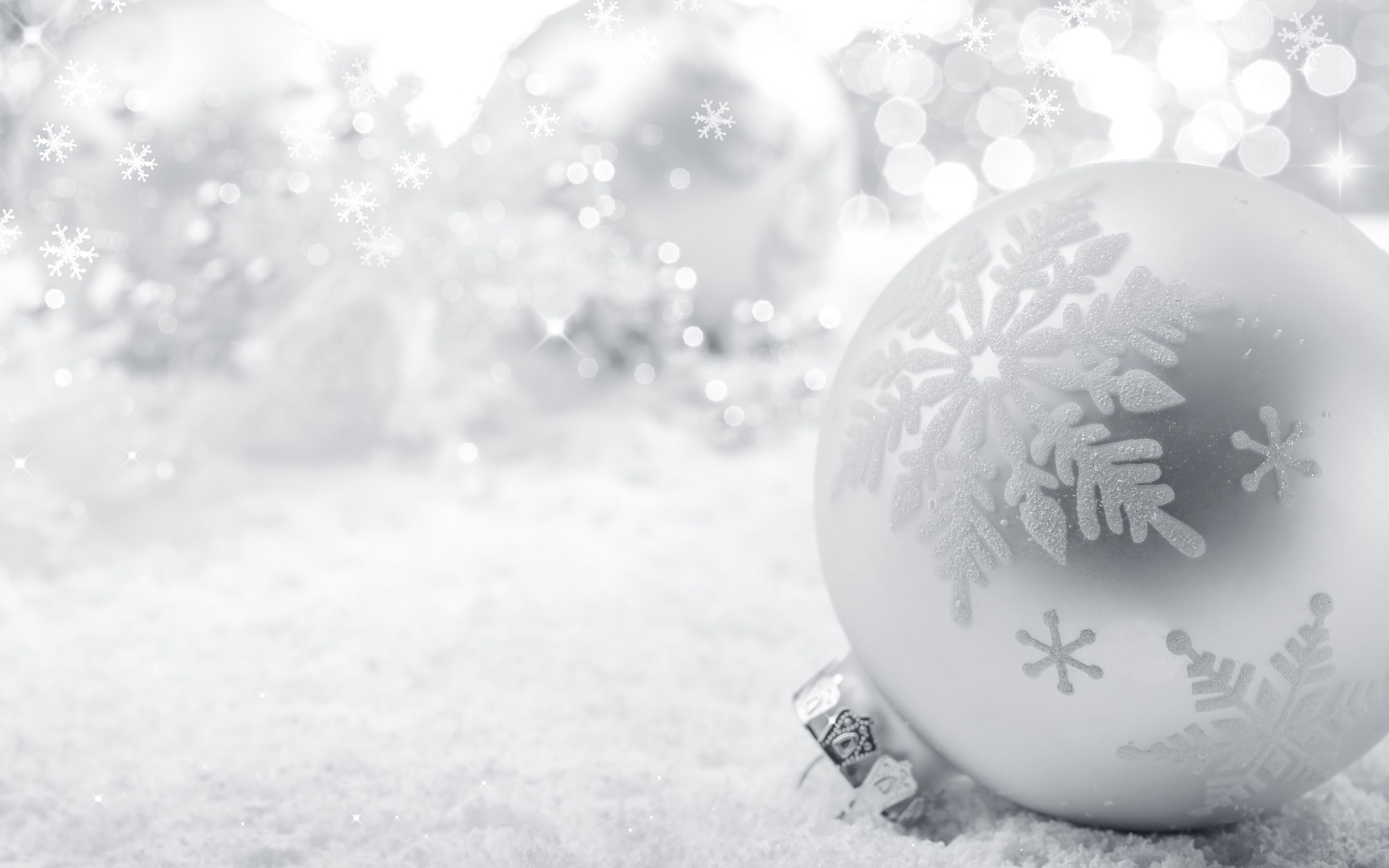 White Christmas Wallpaper