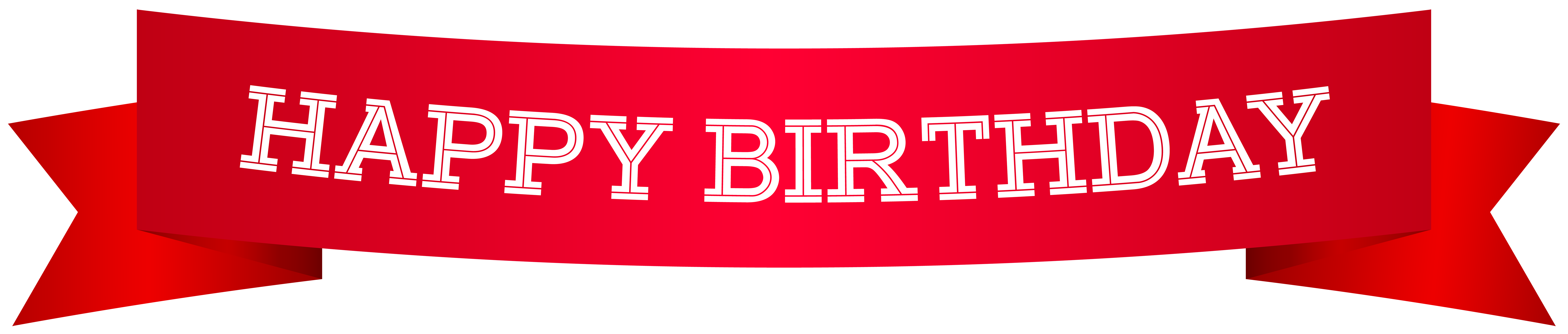 Happy Birthday Banner Red PNG Clip Art Image Quality Image And Transparent PNG Free Clipart