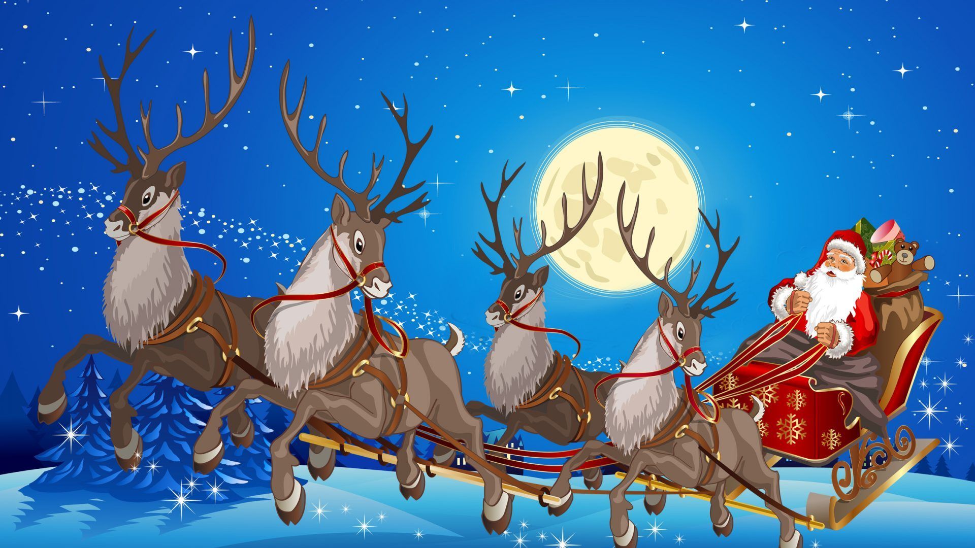 Santa Claus Wallpaper for Christmas. Santa claus wallpaper, Christmas wallpaper hd, Christmas wallpaper