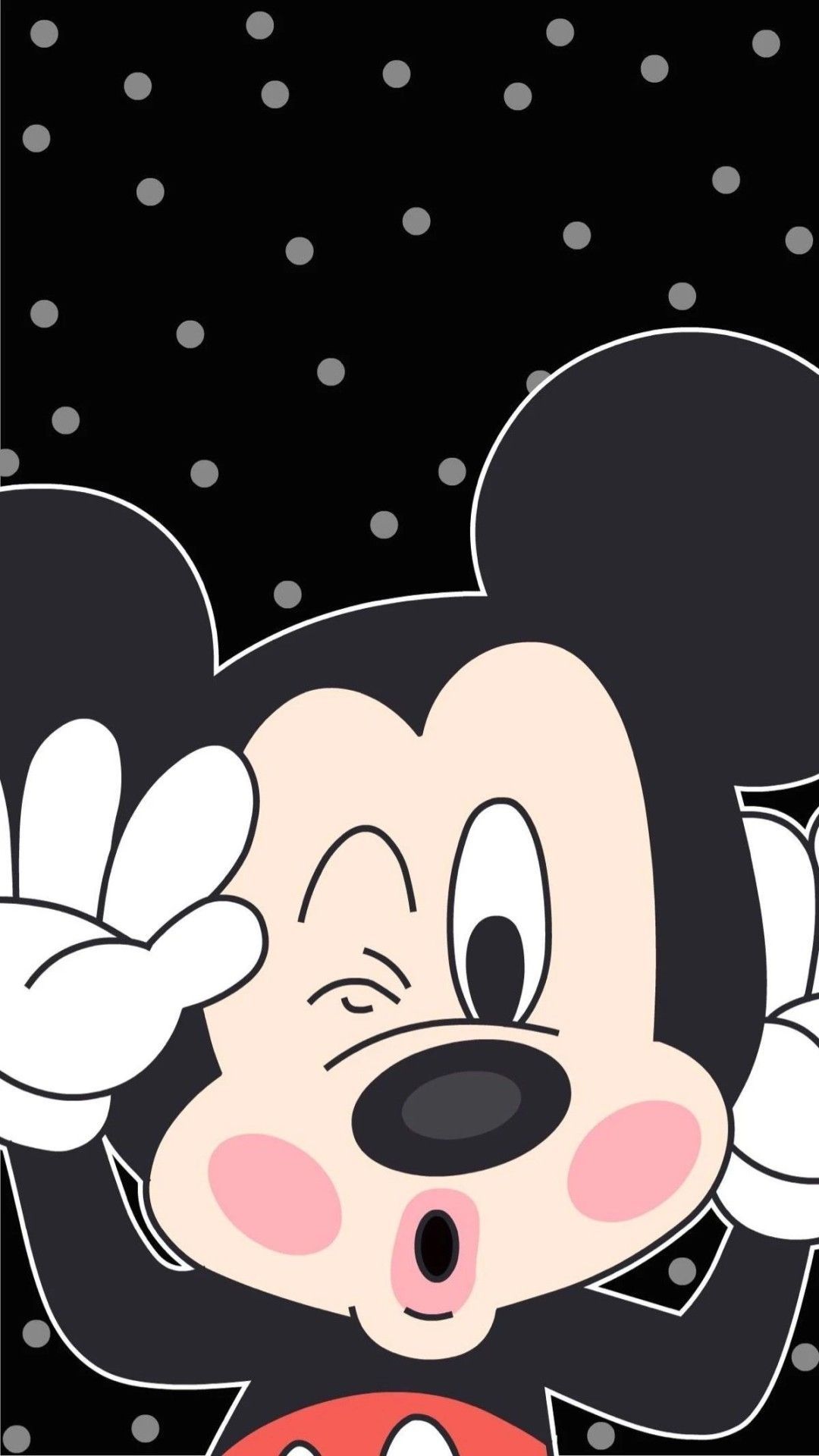 Cute Mickey Mouse Wallpaper iPhone HD Wallpaper