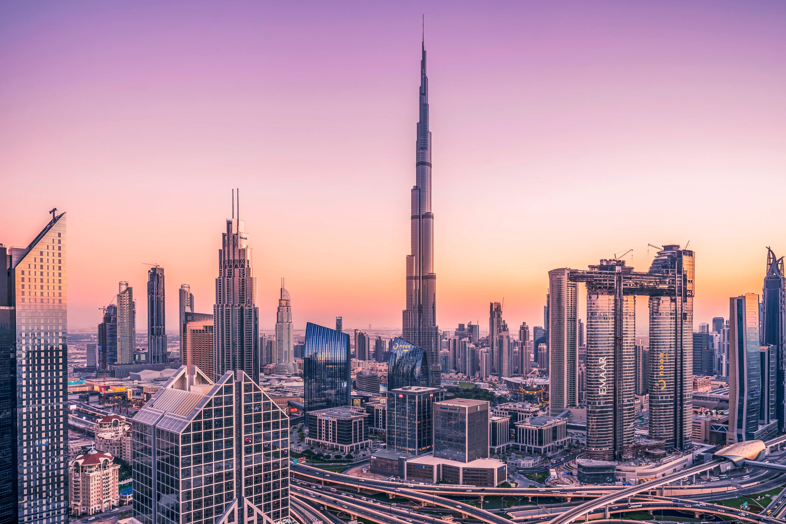 Dubai 4K wallpaper for your desktop or mobile screen free and easy to download