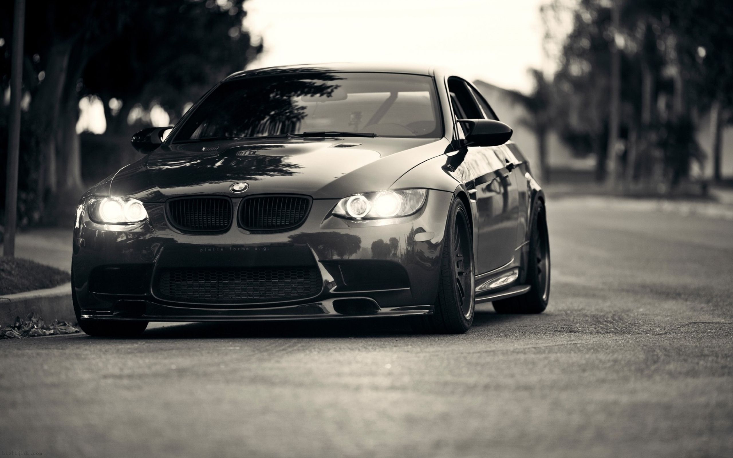 BMW Lights Grayscale BMW M3 Mac Wallpaper Download