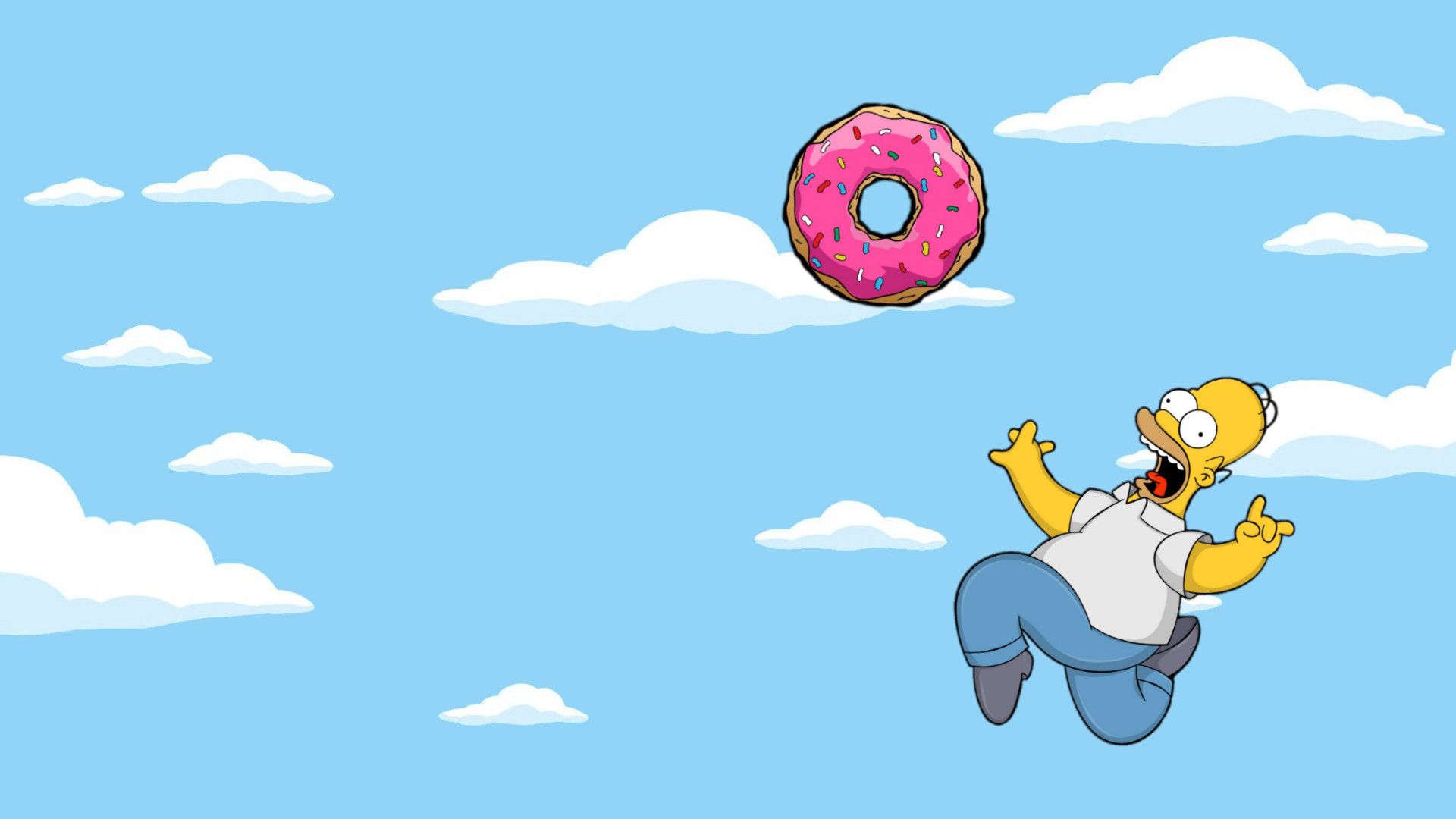 The Simpsons Wallpaper For iPhone Data Src Gorgerous Simpson Donut