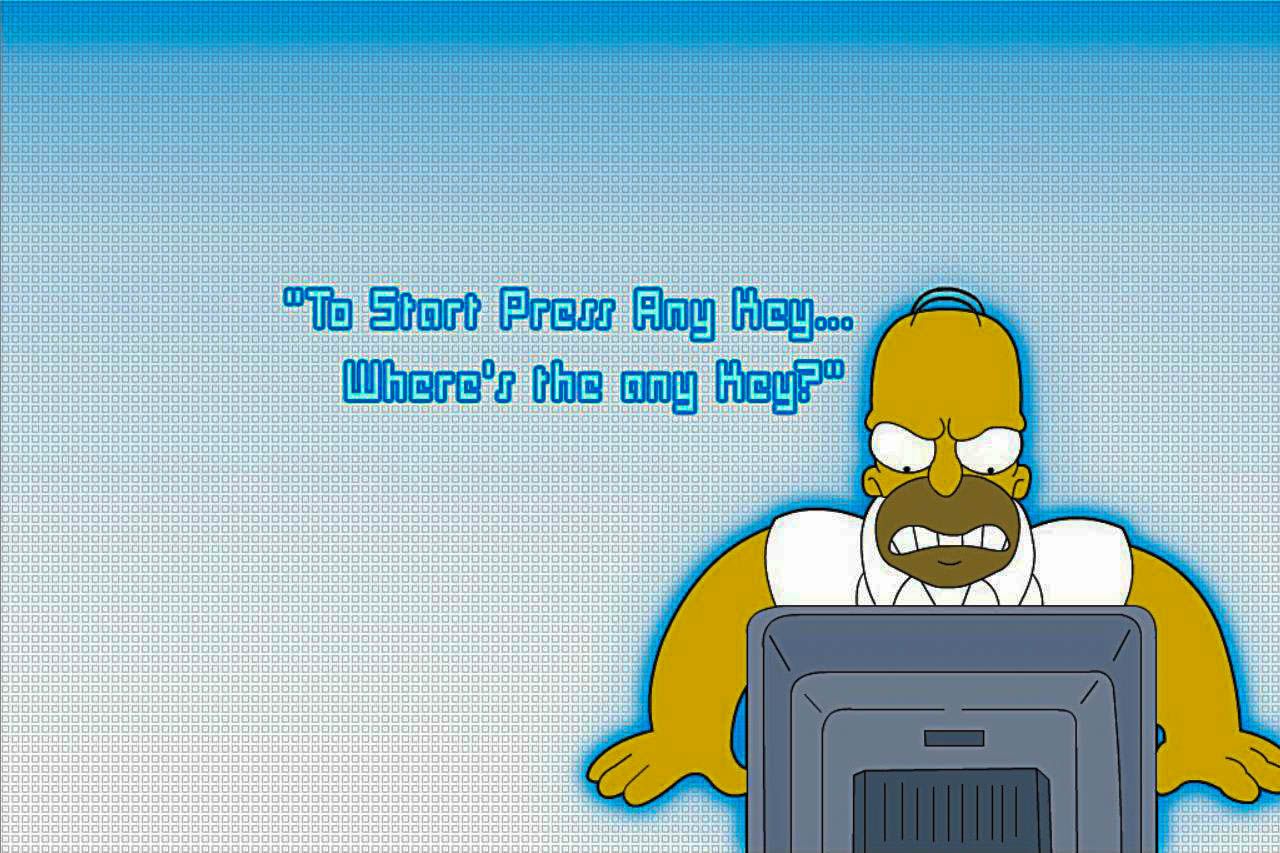 Simpsons Desktop Background