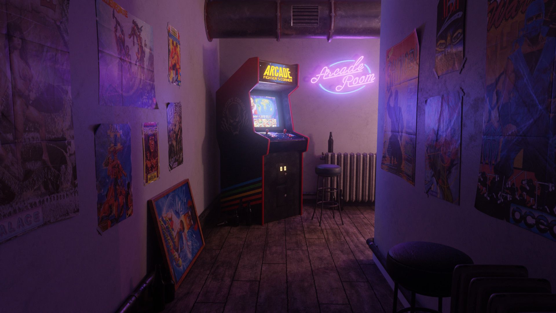 Arcade Game Wallpapers 4k