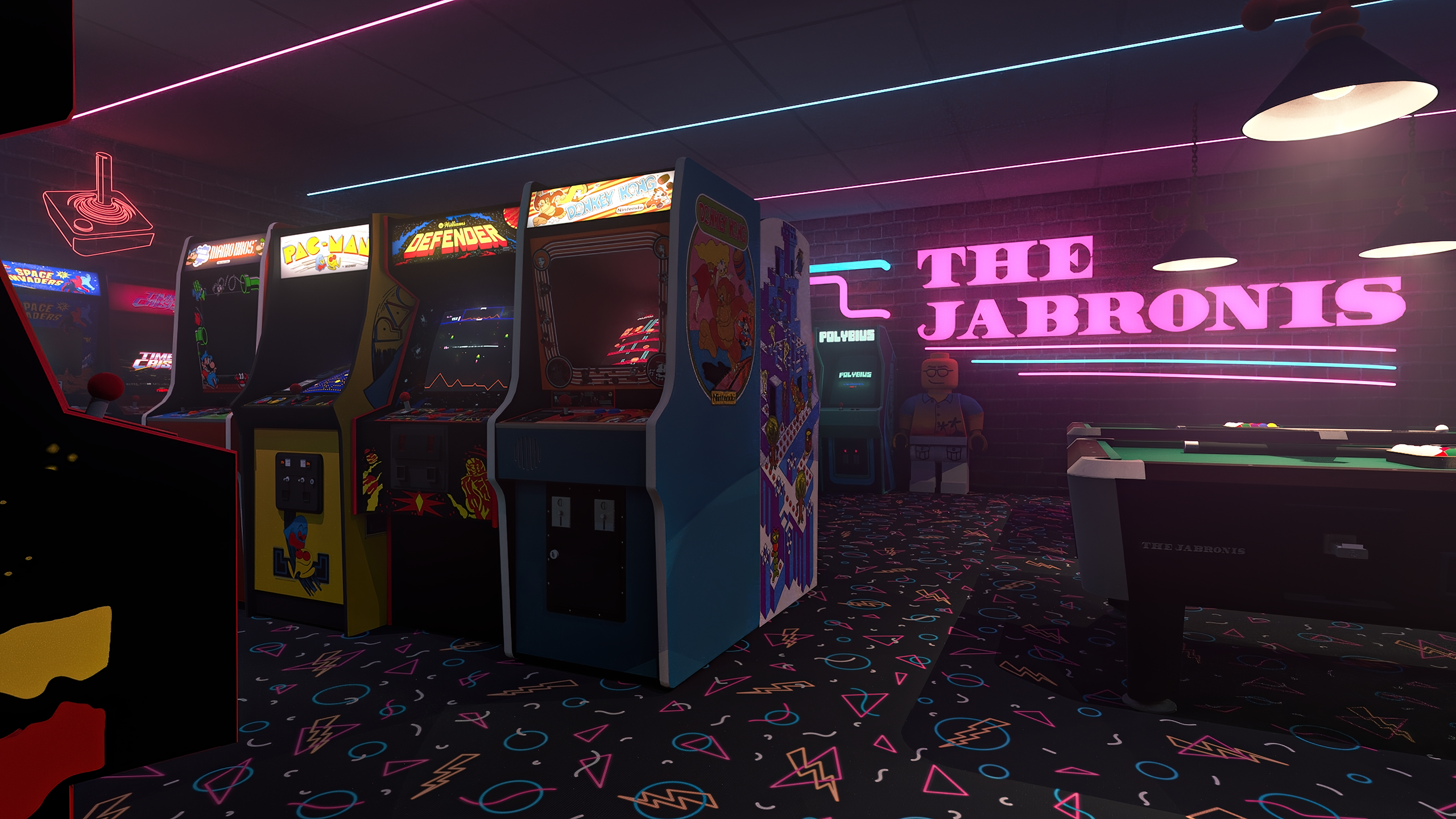 The Jabronis Arcade (OC) [2560x1440]