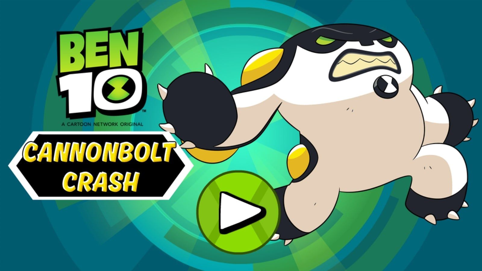 Cannonbolt Crash. Ben 10 Games