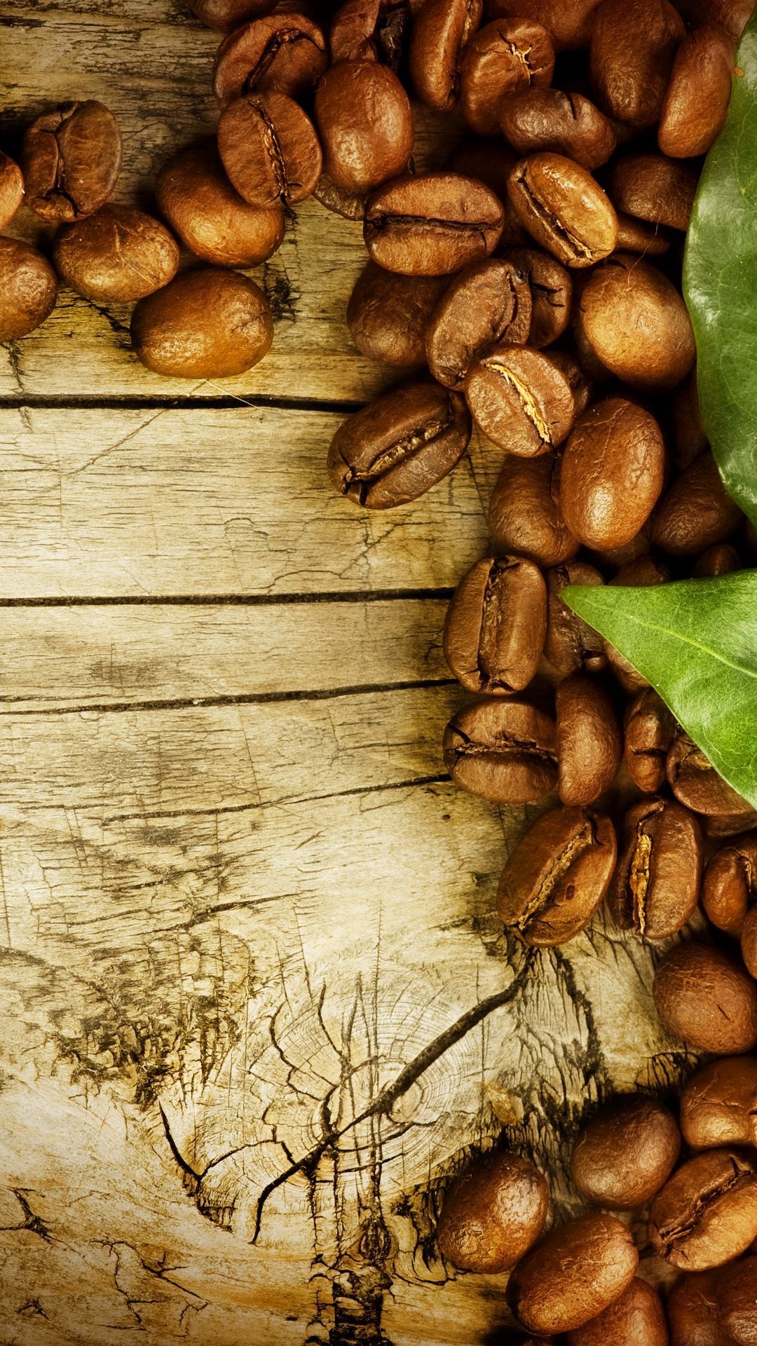 leaves #coffee #grains #food #wallpaper #lockscreen #mobile #android #ios #infinitywallpaper. Coffee grain, Coffee wallpaper, Coffee beans photography