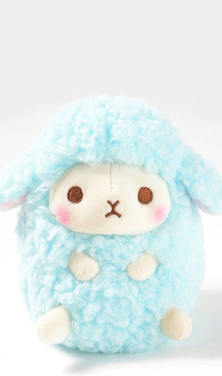 background, chime, cutie, design, girl, iphone, kawaii, lamb, pastel, pastel blue, plush, plush toy, sheep, still life, style, toy, wallpaper, wallpaper, we heart it, wallpaper iphone, cute toy, pastel color, wallpaper iphone