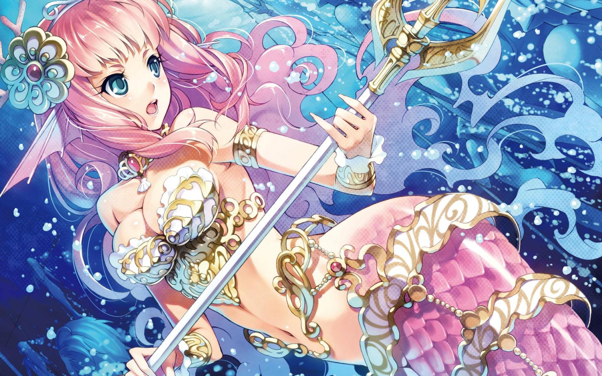 Anime Mermaid Wallpaperwallpaperafari.com