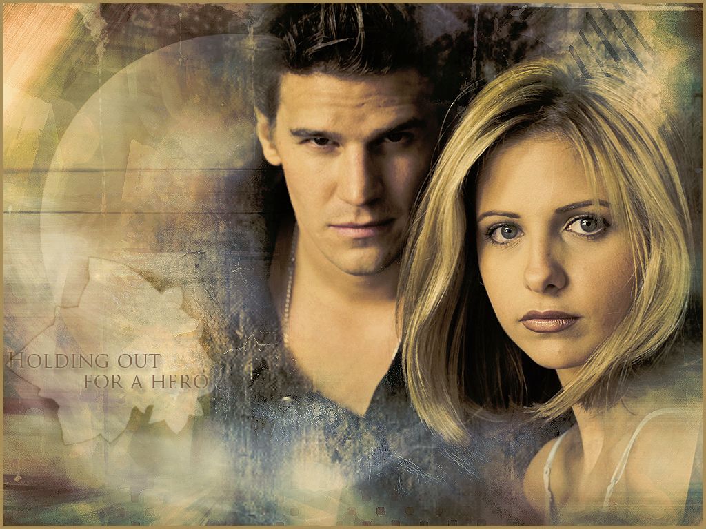 Angel and Buffy Wallpaper