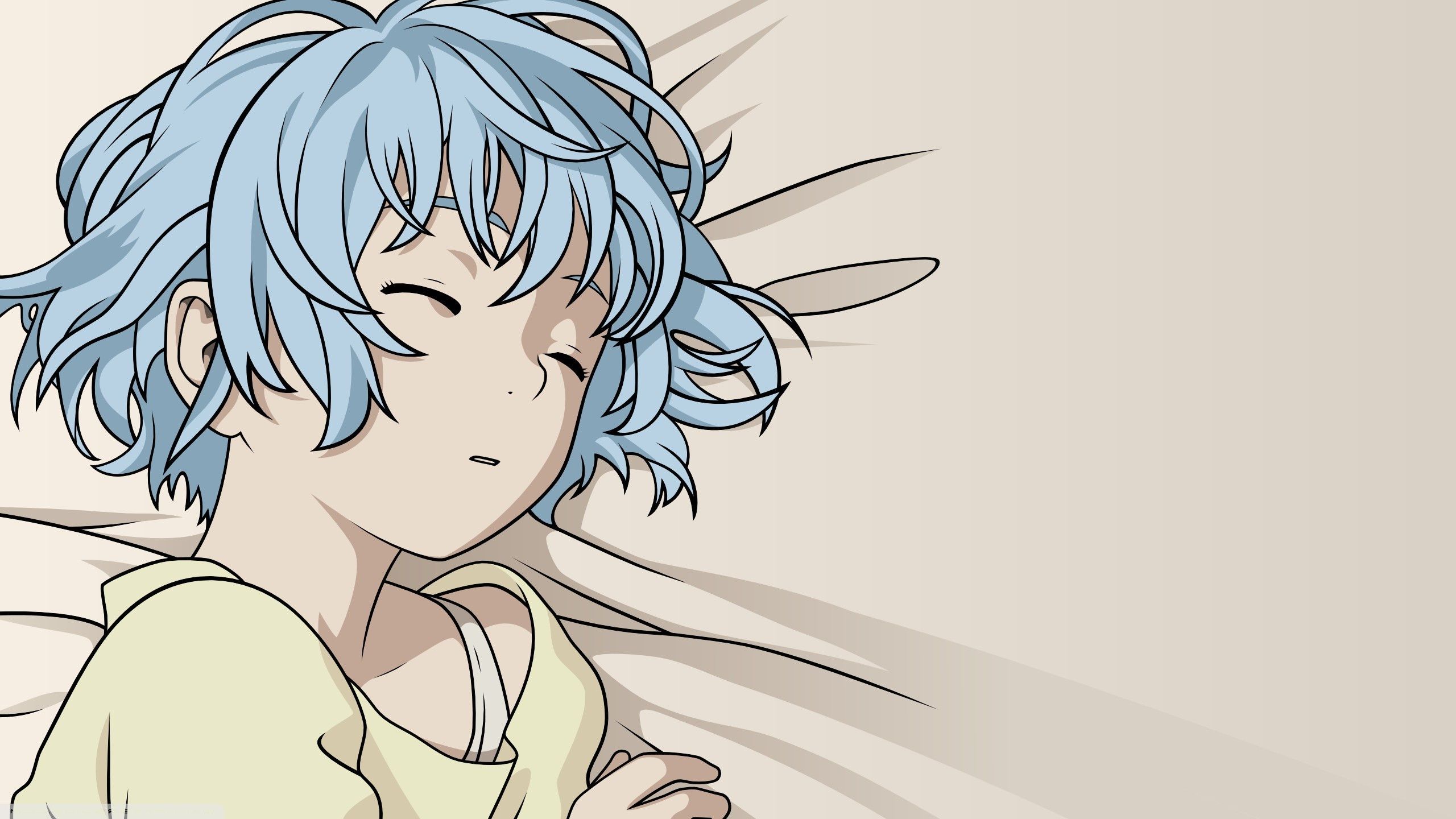 Draw Anime Face In HD Wallpaper Anime Girl Sleeping Girl Sleeping