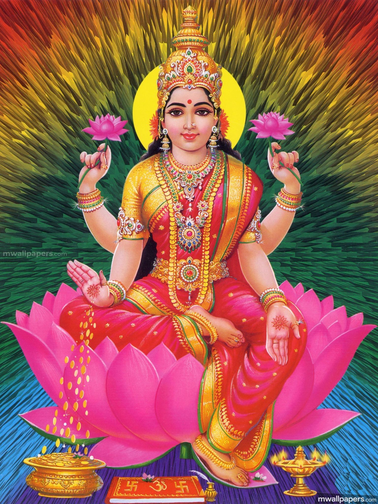 Goddess Lakshmi Best HD Photo (1080p) (1536x2048)