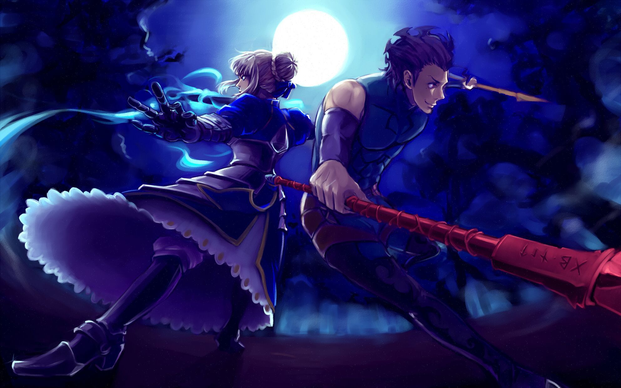 Lancer Fate/stay Night Wallpapers - Wallpaper Cave