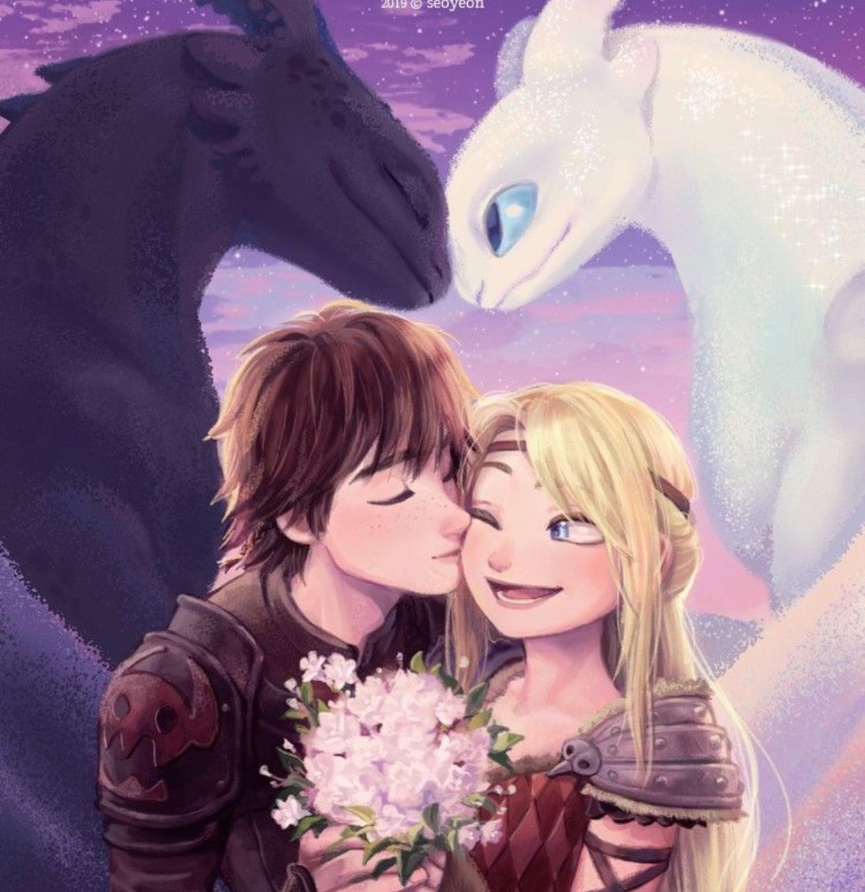 Hiccstrid Fanfiction Astrid rides the light fury and helps Hiccup. How train your dragon, How to train your dragon, Dragon movies