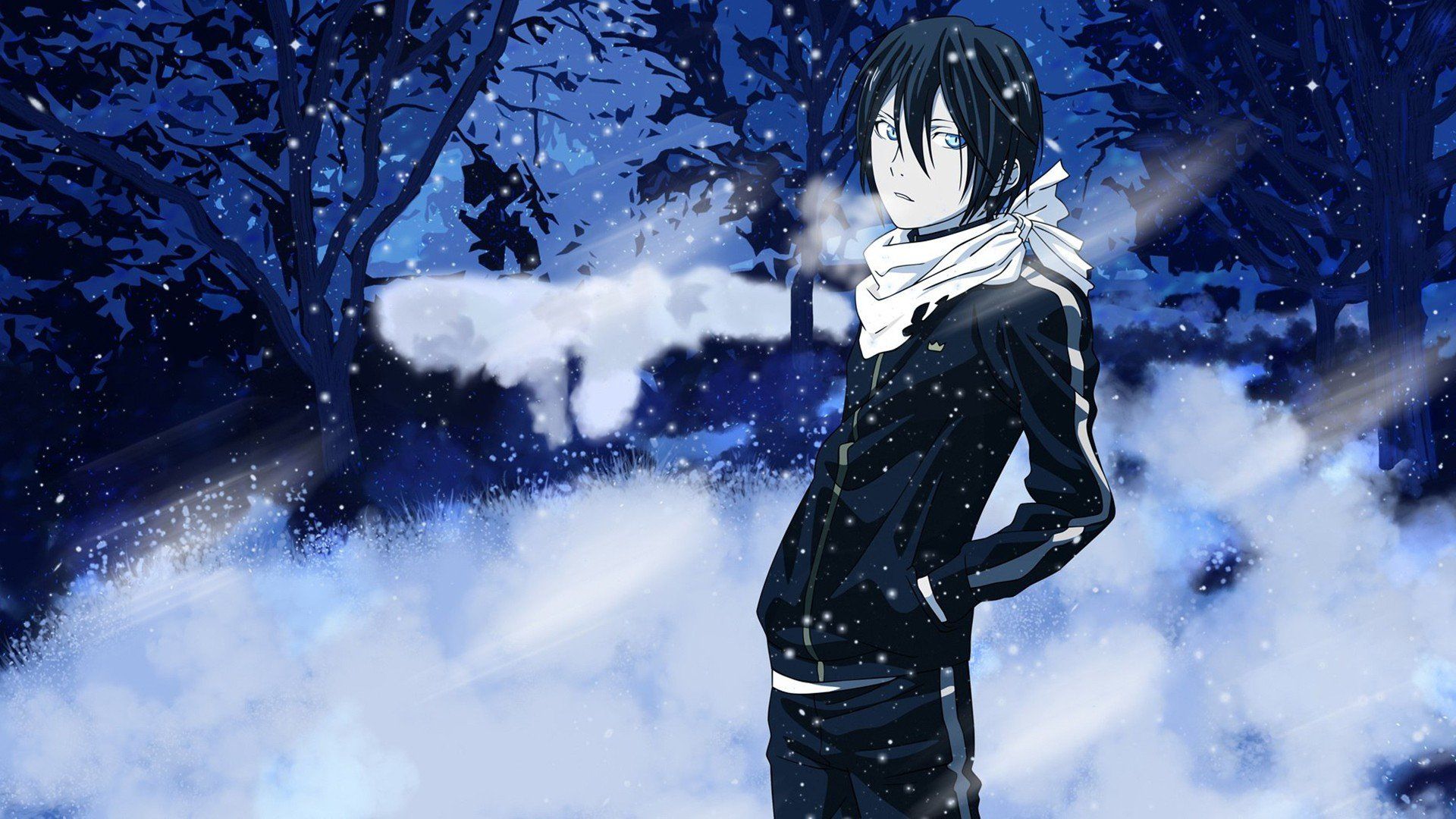 anime, Noragami, Yato (Noragami), Snow, Winter HD Wallpaper / Desktop and Mobile Image & Photo