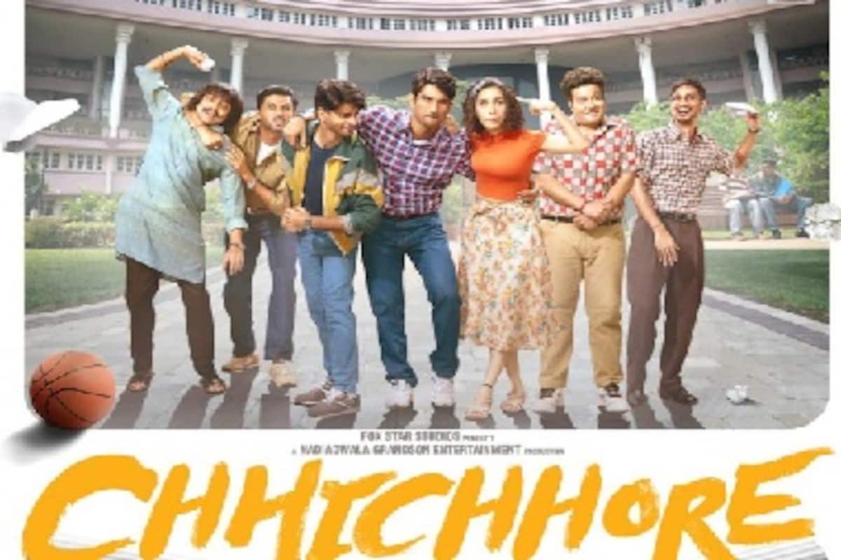 Chhichhore: New poster of Sushant Singh Rajput, Shraddha Kapoor's upcoming comedy film unveiled News, Firstpost